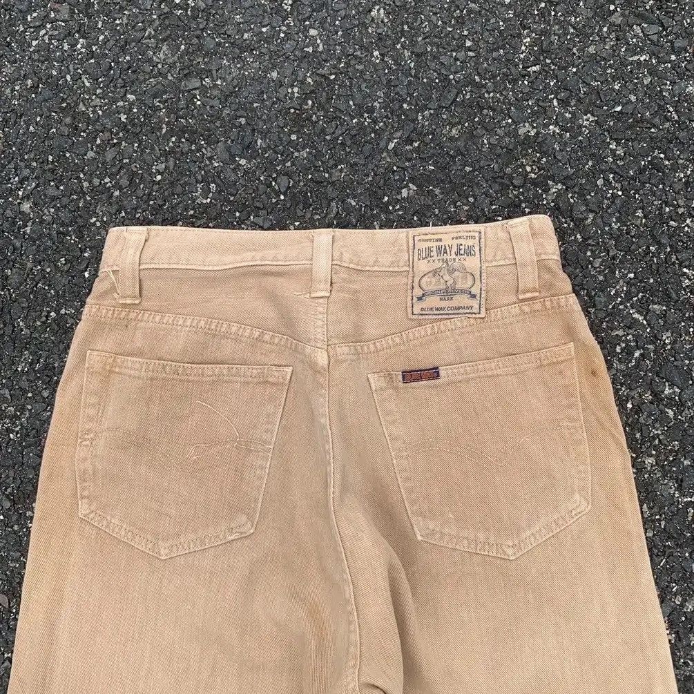 Japan Blue 5-POCKET TROUSERS VINTAGE BLUE WAY JEANS FADED DENIM PANTS Size US 28 / EU 44 - 10 Thumbnail