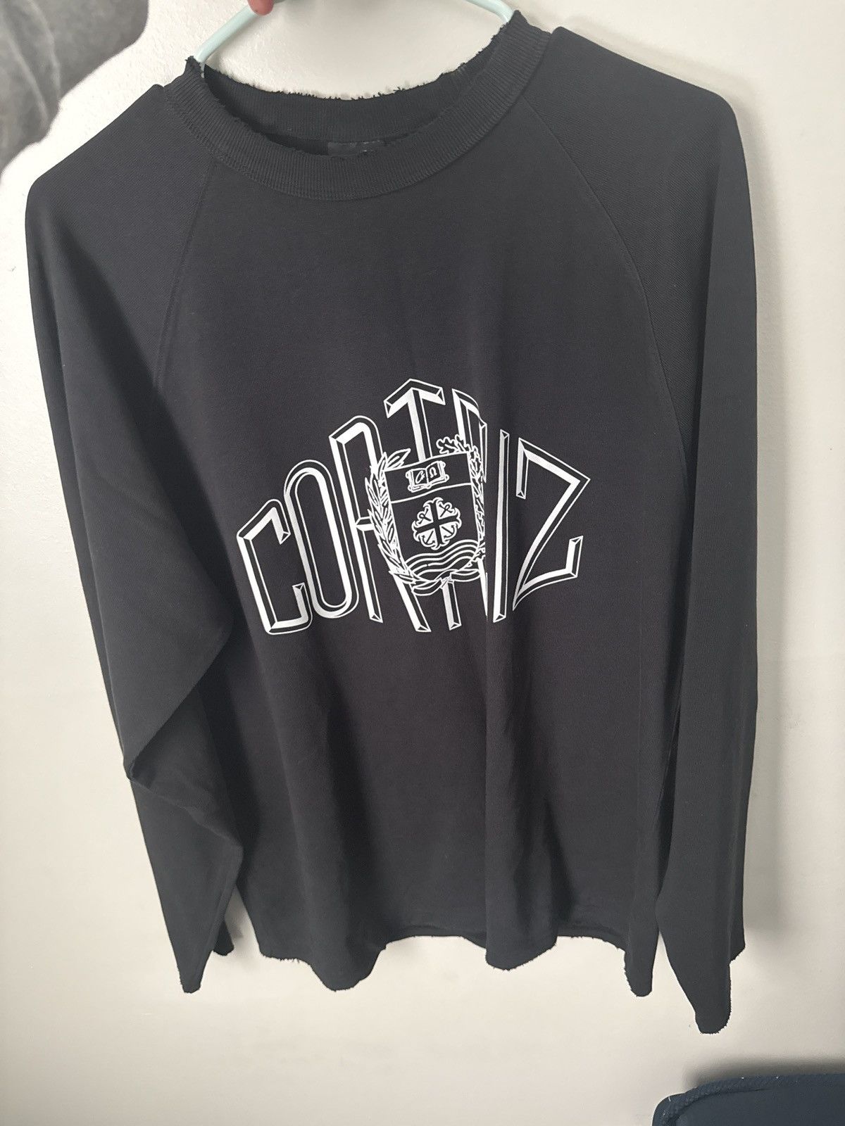Corteiz Crtz Black Longsleeve shirt Size US M / EU 48-50 / 2 - 1 Thumbnail