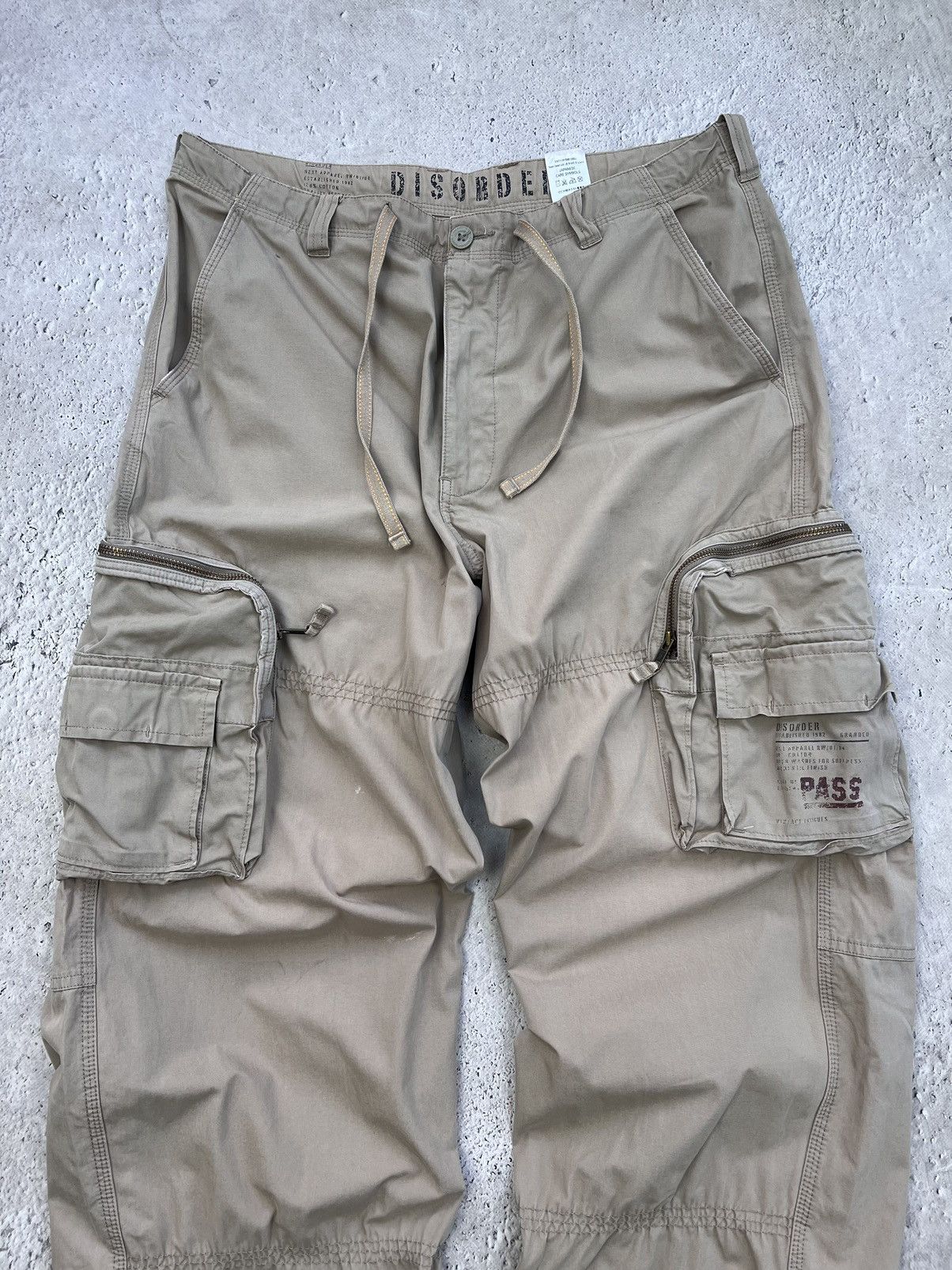 Vintage Vintage military desert Camo double knee cargo loose baggy Size US 34 / EU 50 - 9 Thumbnail