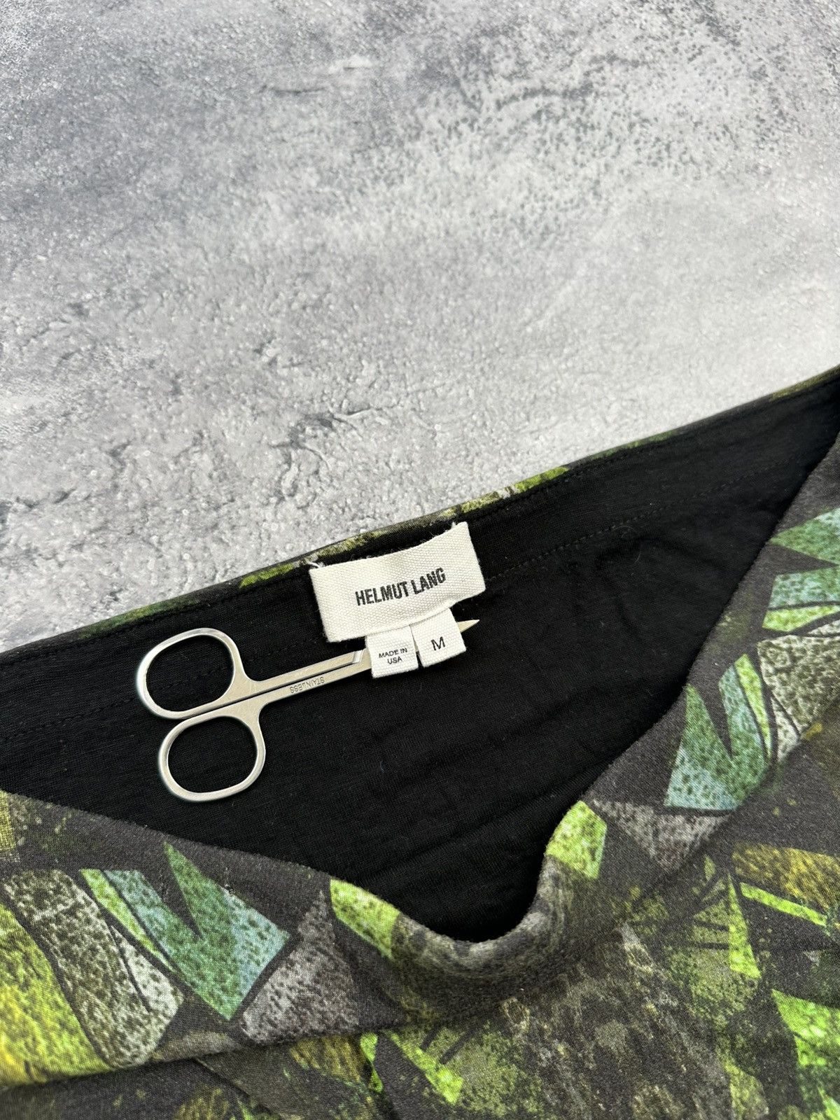 Helmut Lang Vintage Helmut Lang Rare Avant Garde Mini Skirt Prinred USA Size 32" / US 10 / IT 46 - 5 Thumbnail