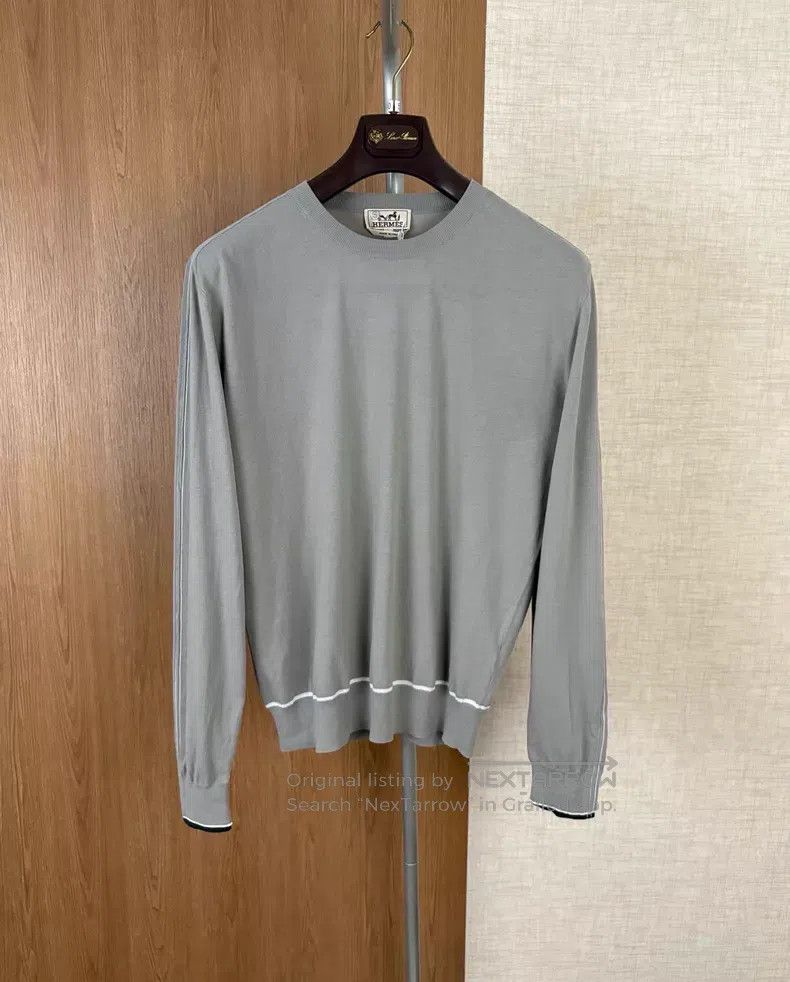 Hermes Hermes Men's Knit Sweater Size US M / EU 48-50 / 2 - 1 Thumbnail