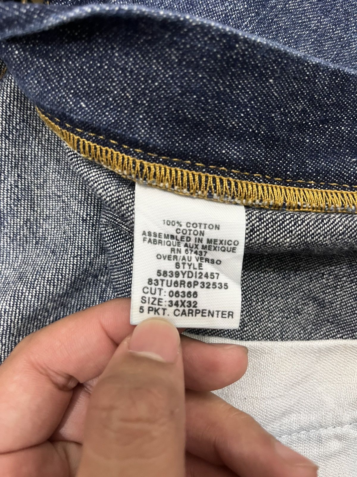 Polo Ralph Lauren Polo Ralph Lauren Polo Jeans Company Carpenter Denim Size US 34 / EU 50 - 19 Thumbnail