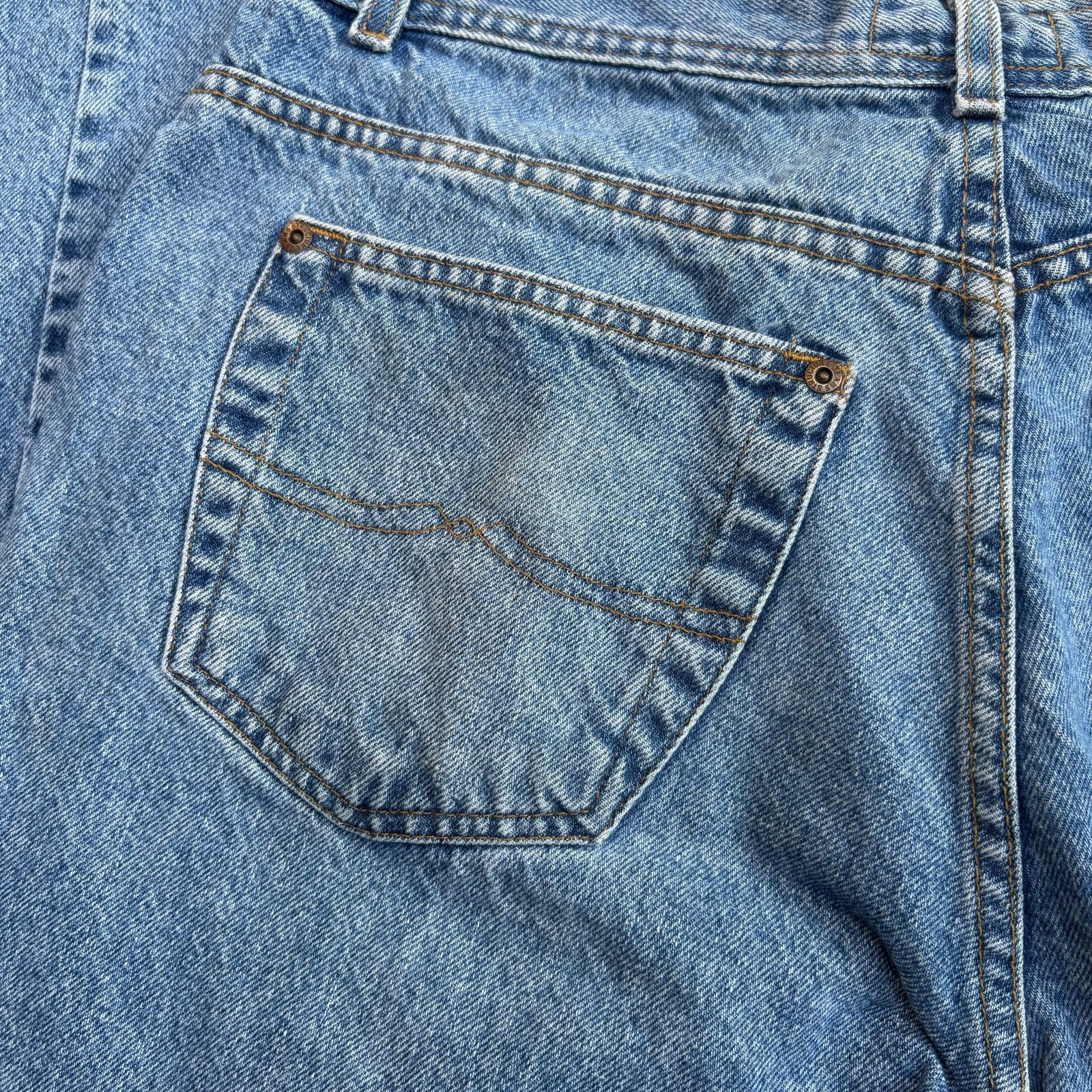 Structure VTG Structure Jeans 38L x 34 Medium Wash Blue Denim Size US 35 - 12 Thumbnail