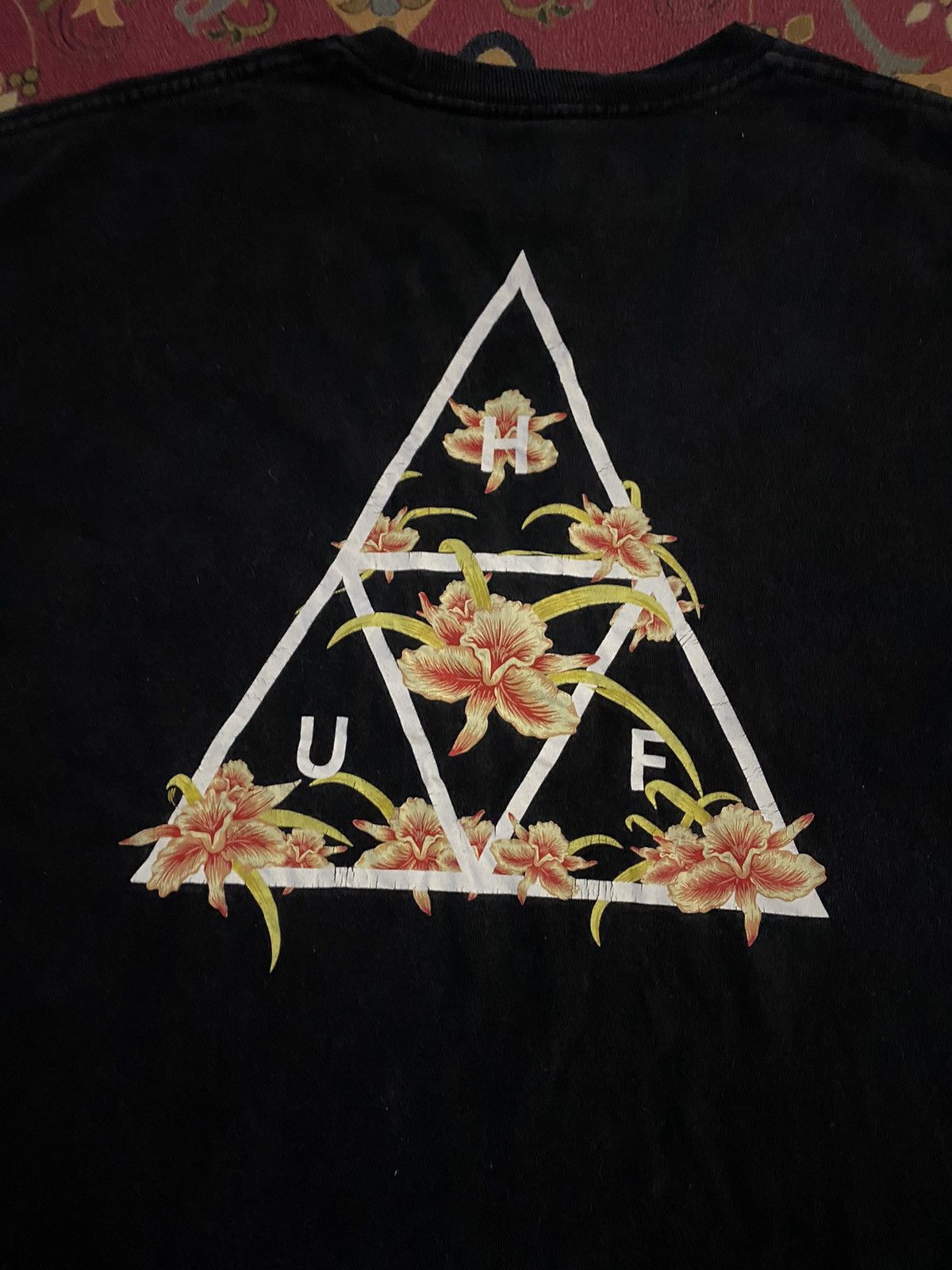 Huf 🔥HUF Floral Style T Shirt Size US M / EU 48-50 / 2 - 3 Thumbnail