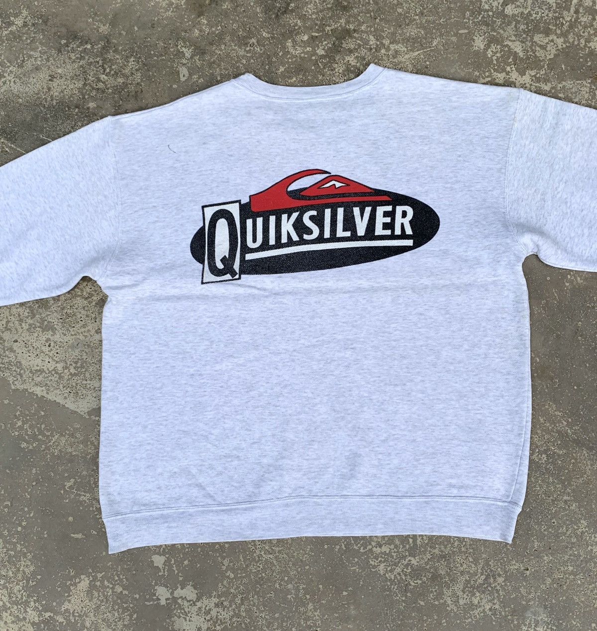 Quiksilver × Vintage Vintage 90s Quiksilver Crewneck Big Logo Size US M / EU 48-50 / 2 - 5 Thumbnail