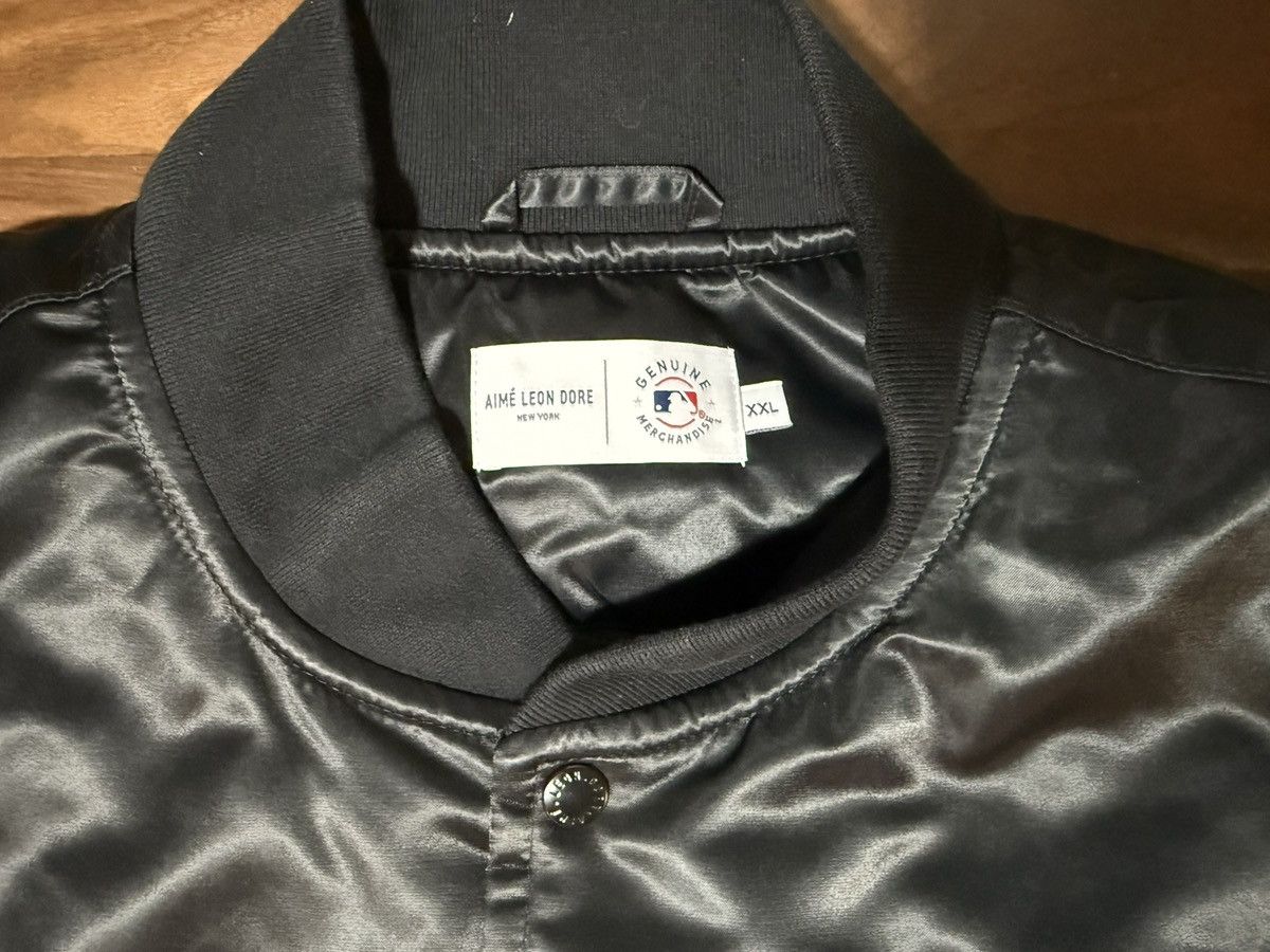 Aime Leon Dore Aime Leon Dore NY Mets Satin Varsity Bomber Jacket Black XXL Size US XXL / EU 58 / 5 - 7 Thumbnail
