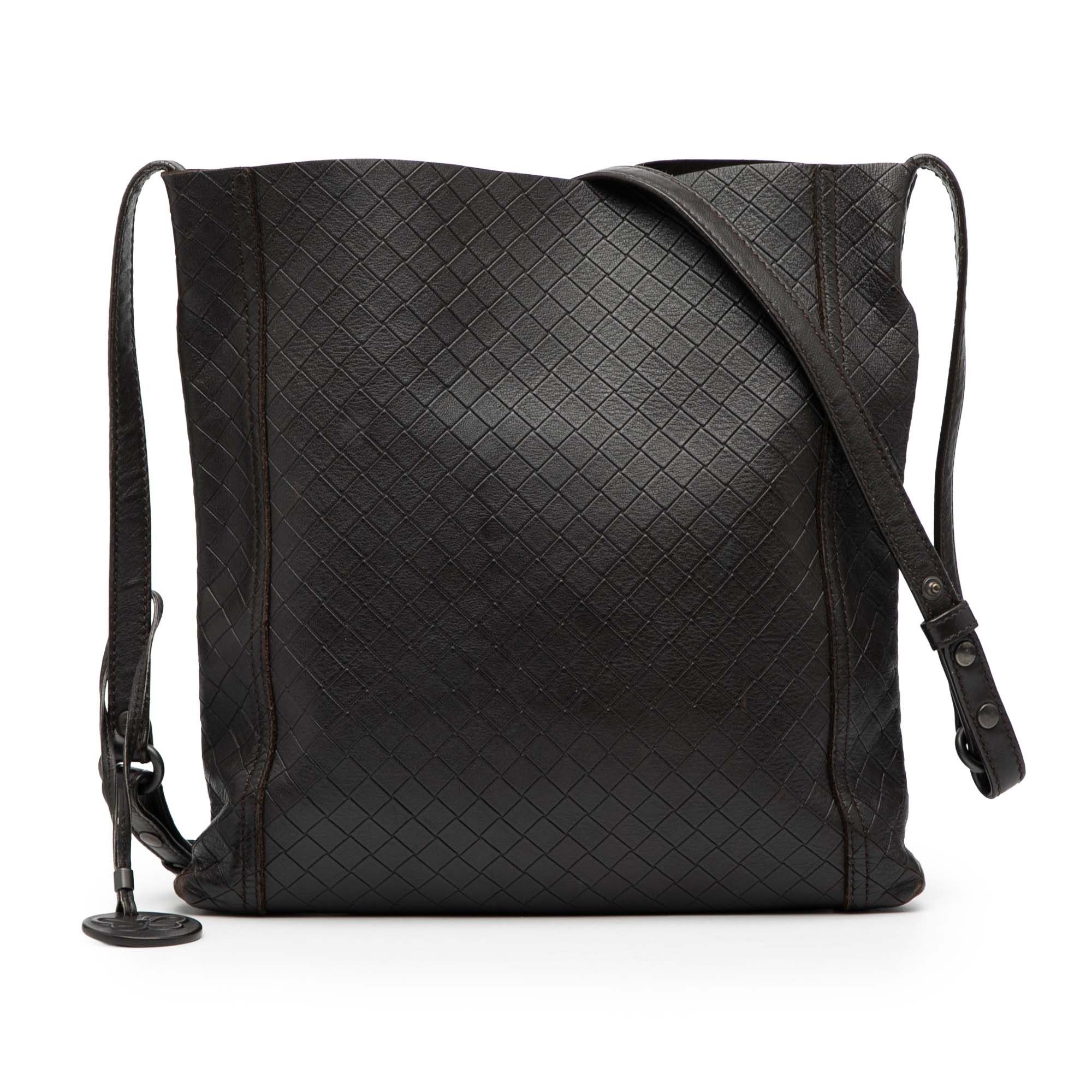Bottega Veneta Bottega Veneta Leather Intrecciomirage Crossbody Size ONE SIZE - 1 Thumbnail