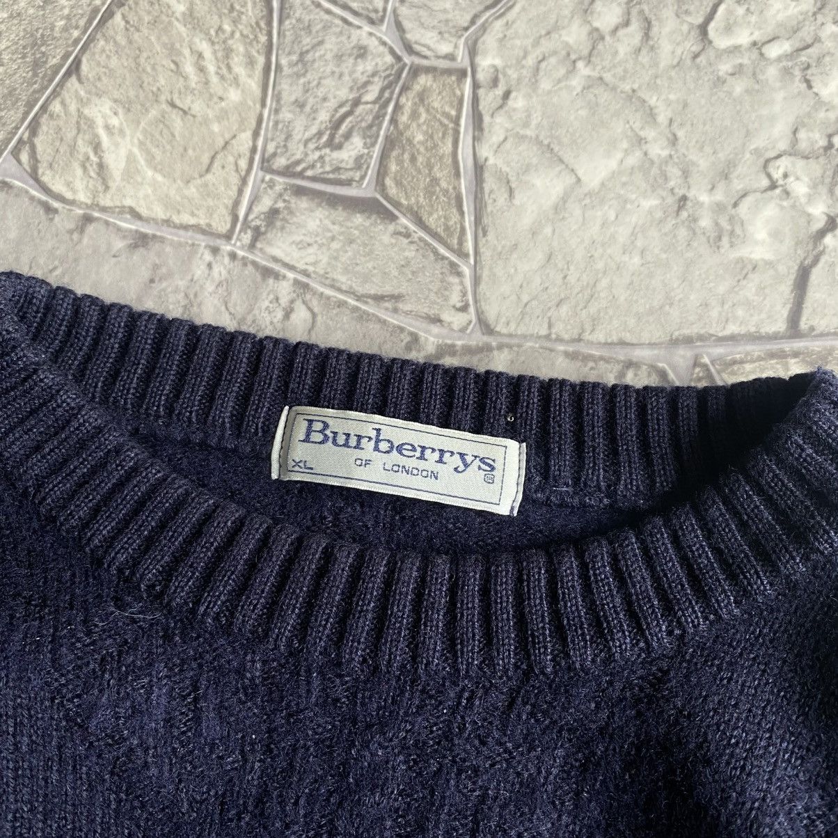 Burberry Rare Vintage Burberry Sweater Wool Size US XL / EU 56 / 4 - 4 Thumbnail
