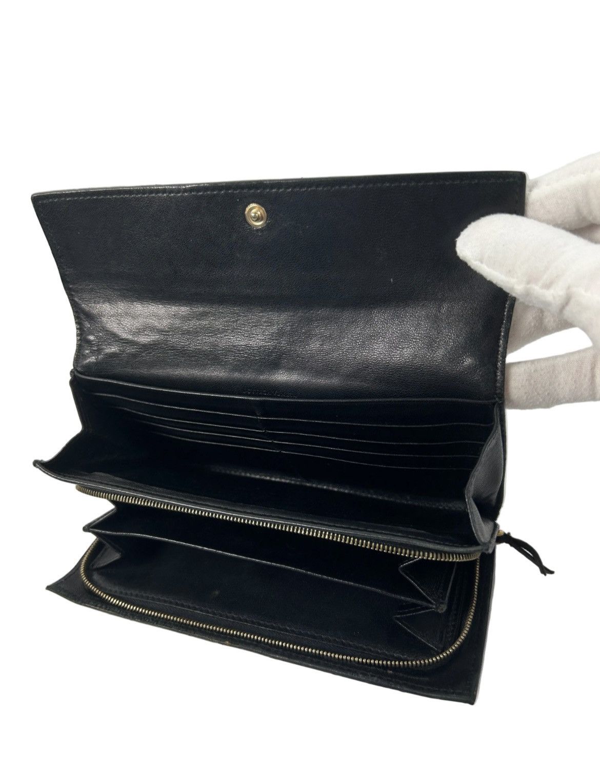 Bottega Veneta Bottega Veneta Leather Zippy Wallet Size ONE SIZE - 4 Thumbnail