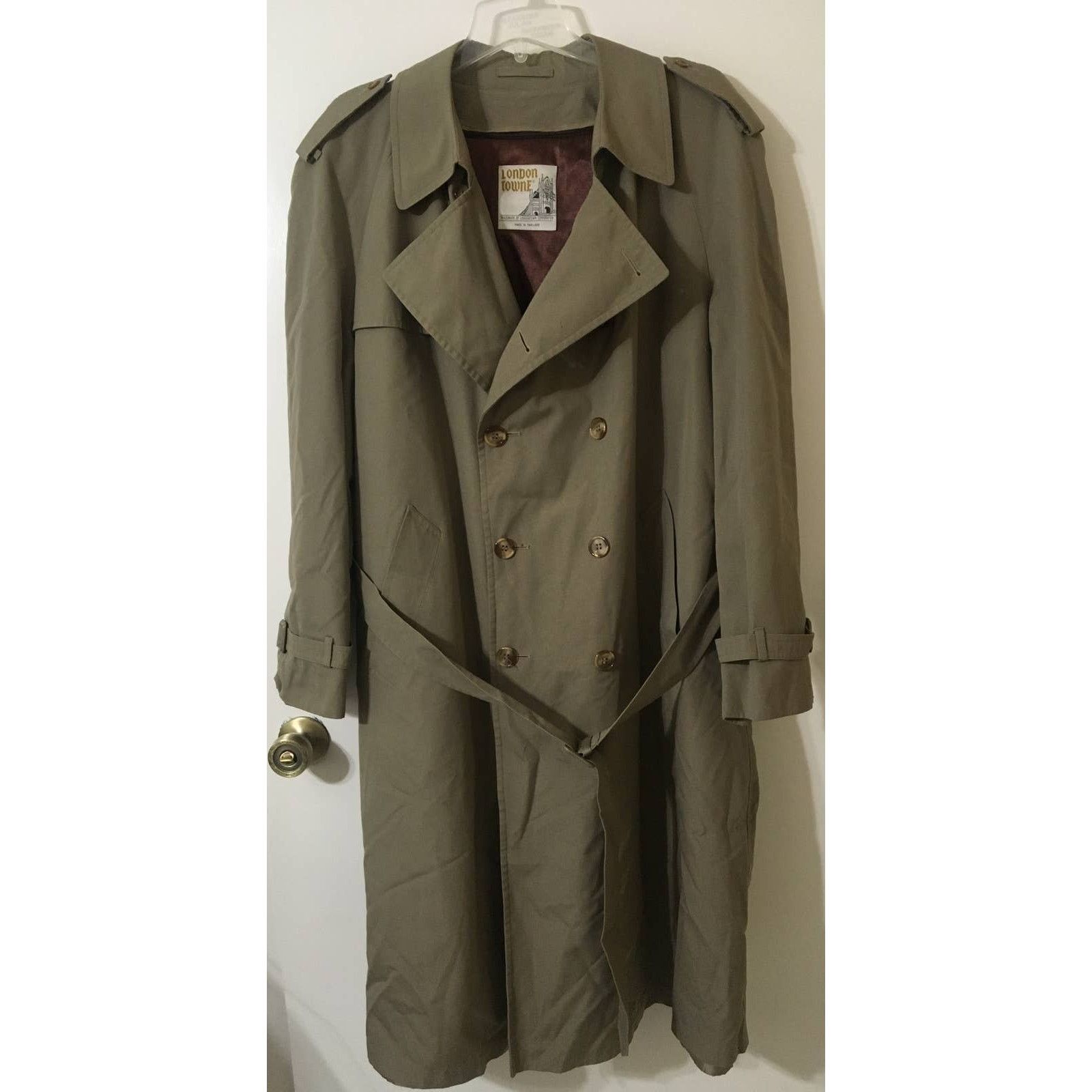 London Fog Vintage London Fog London Towne Trench Coat, Zip Out Warmer Size US XL / EU 56 / 4 - 6 Thumbnail