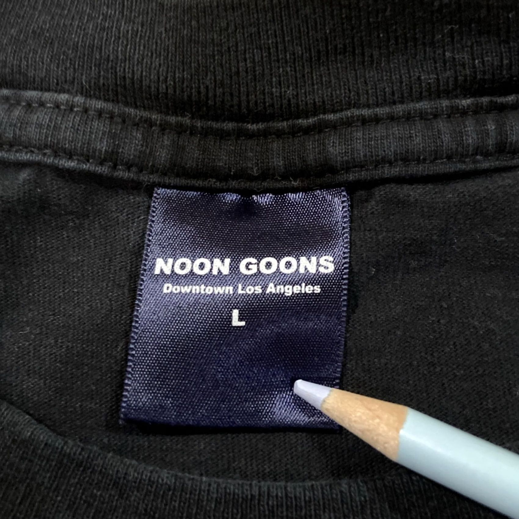 Noon Goons NOON GOONS T-Shirt Concert Vintage Punk Rock USA Made L Black Unisex Adults Mens Womens Shirts Rock 2000s ANGEL Size US L / EU 52-54 / 3 - 2 Thumbnail