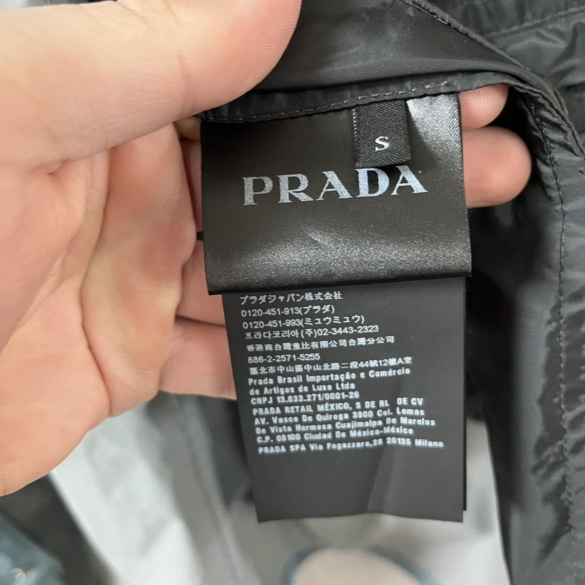 Prada Prada Piuma Rain Coat Nylon Jacket Size US S / EU 44-46 / 1 - 18 Thumbnail