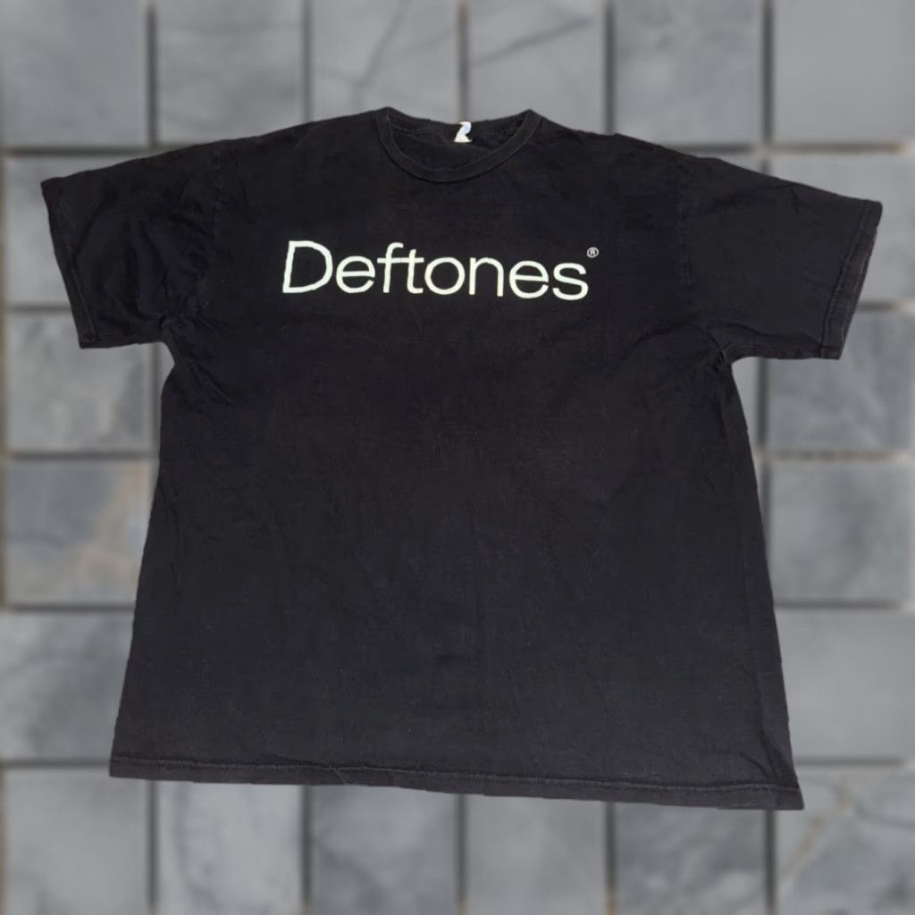 Vintage VINTAGE Deftones Ohms Band T-Shirt Black XL Graphic Rock Concert Tee 23x27 Mens Size US XL / EU 56 / 4 - 1 Thumbnail