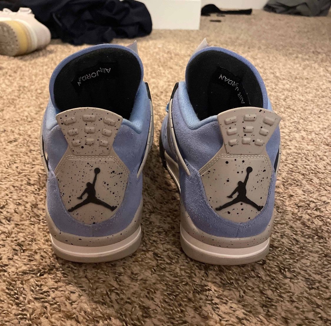 Nike Jordan 4 University Blue Size US 8 / EU 41 - 4 Thumbnail