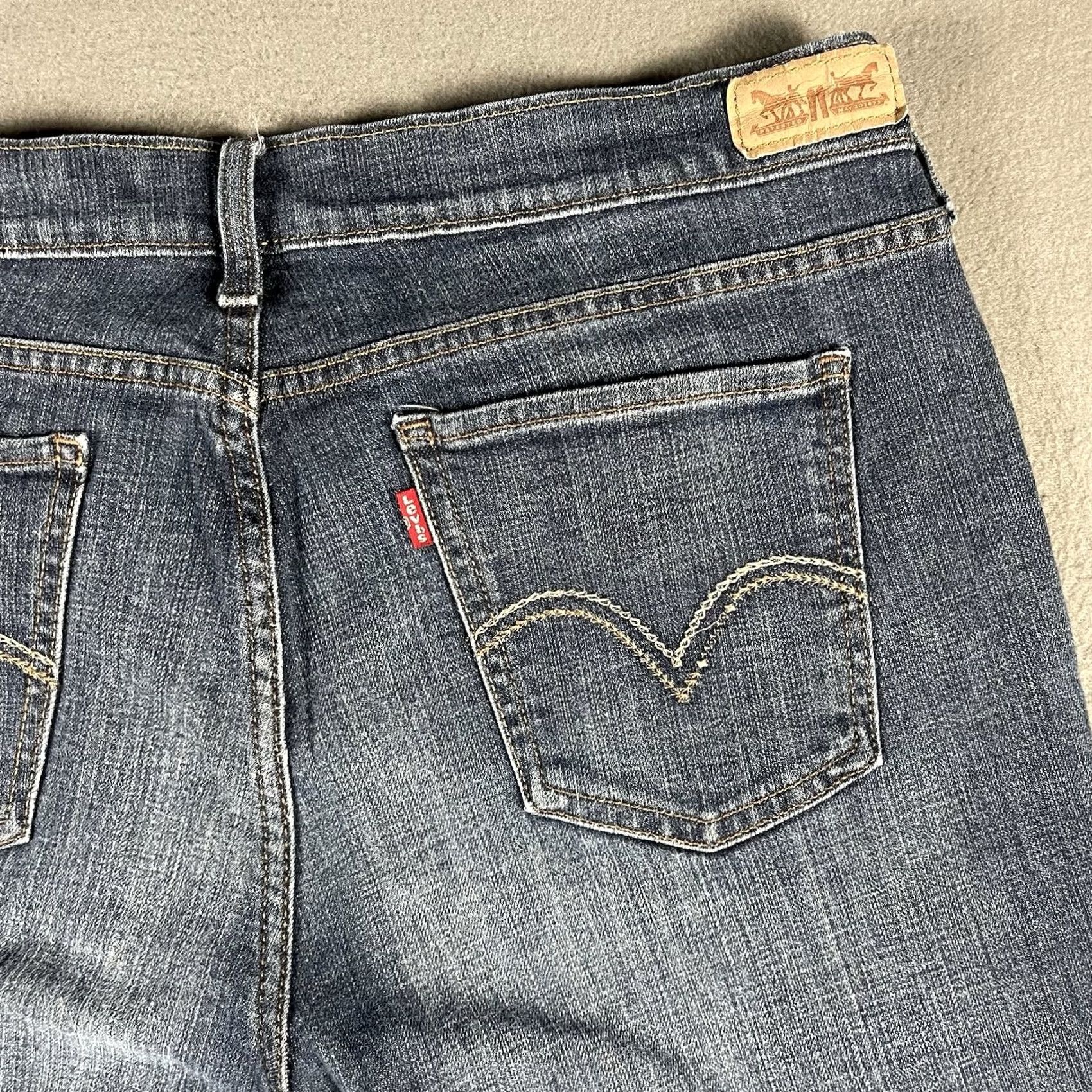 Levi's Levi's 515 Bootcut Jeans Women's Size 16S Medium Wash High Rise Denim 33x30 Blue Size 38" / US 16 / IT 52 - 3 Thumbnail
