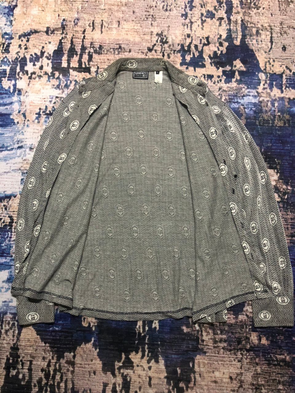 Versace Versace Classic V2 Long Sleeve Button Down Shirt Size US L / EU 52-54 / 3 - 3 Thumbnail