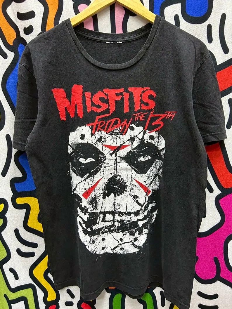 Vintage Vintage 2000s Misfits tshirt size L Size US L / EU 52-54 / 3 - 2 Thumbnail