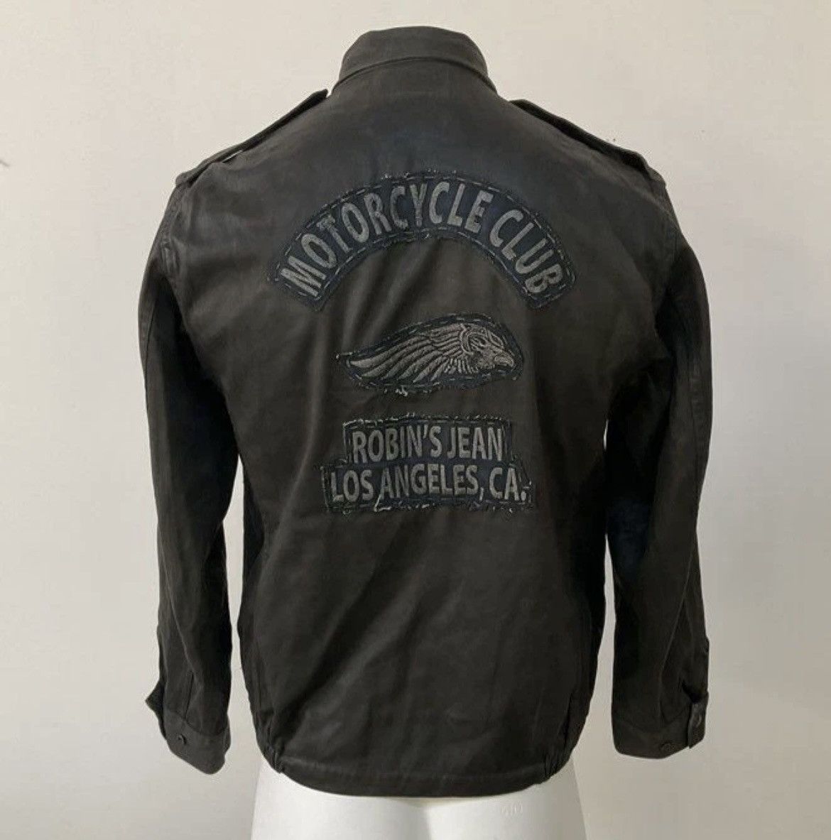 Robins Jeans Robin’s Jean Motorcycle Club Patch Jacket Size US L / EU 52-54 / 3 - 7 Thumbnail