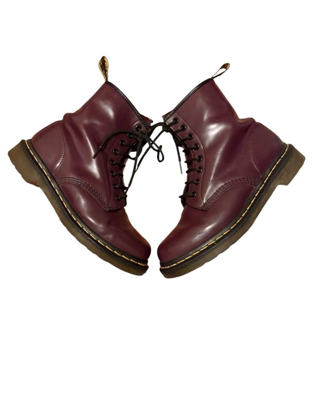 Dr. Martens Dr. Martens Purple 1460 W Boots Size 8 Size US 8 / IT 38 - 1 Thumbnail