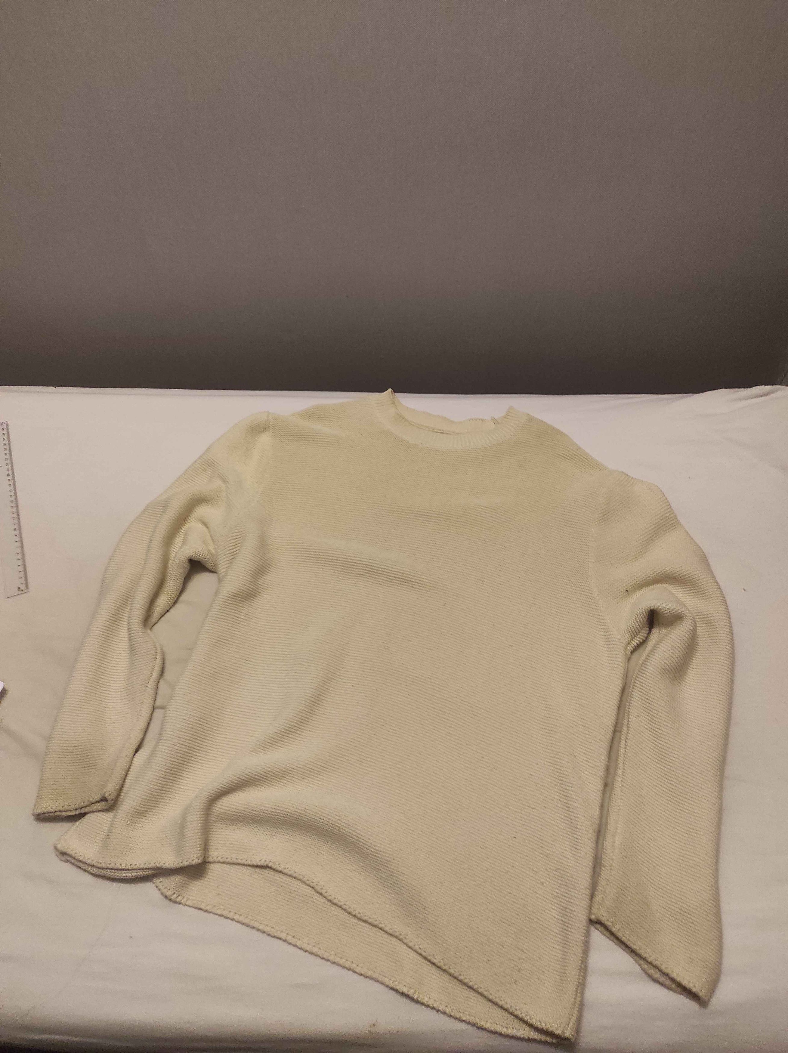 Zara Zara White Sweater Size US L / EU 52-54 / 3 - 1 Thumbnail