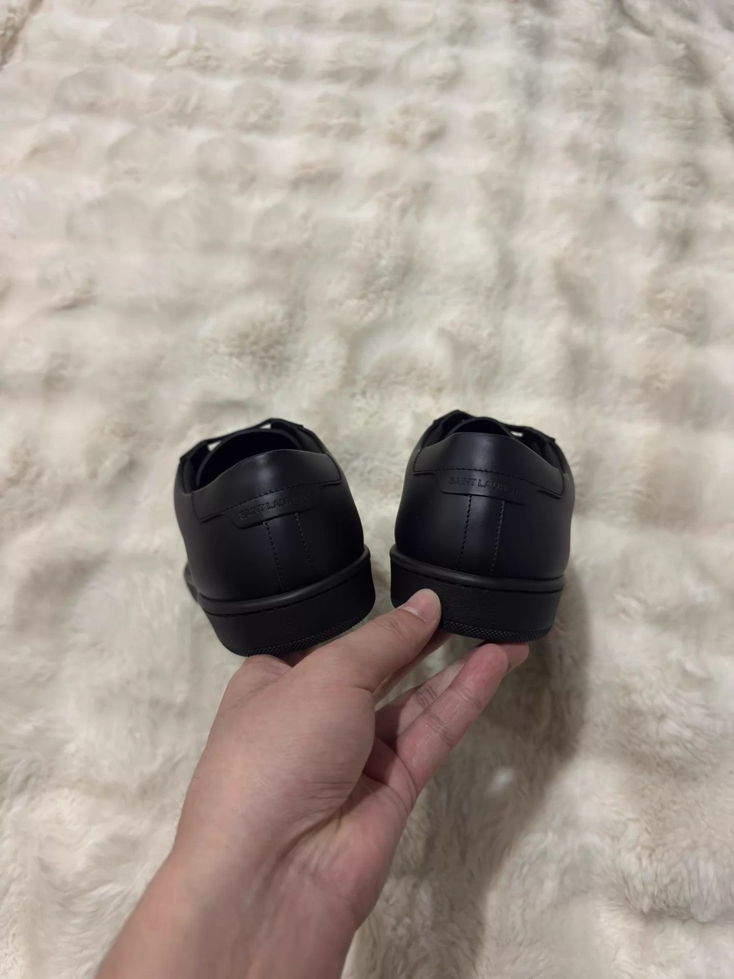 Saint Laurent Paris Saint Laurent YSL SL01 Black & Gold Sneaker 41 New with Box Size US 8 / EU 41 - 6 Thumbnail