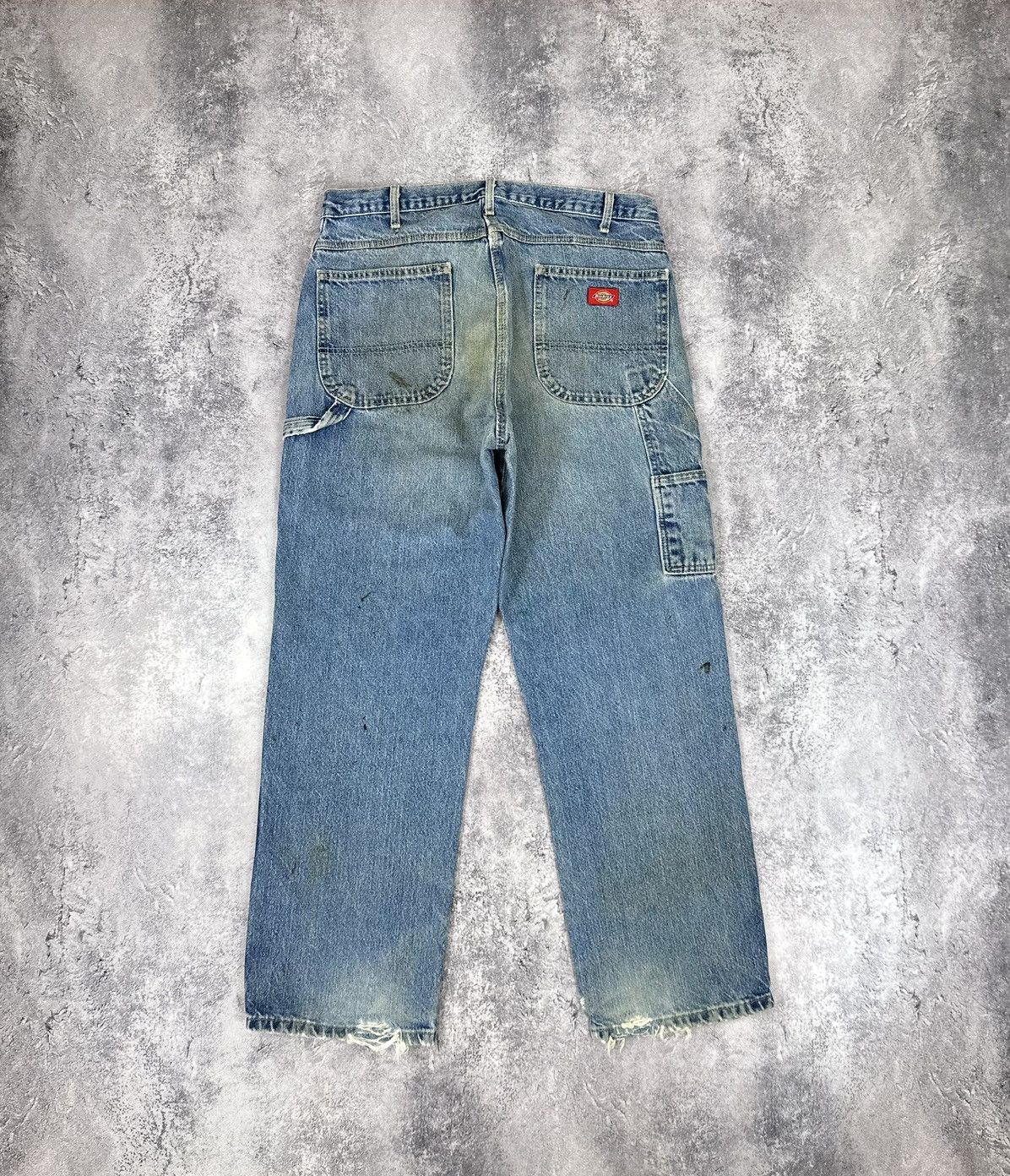 Dickies Vintage Dickies Stone Washed Carpenter USA Baggy Work Pants Size US 36 / EU 52 - 1 Thumbnail
