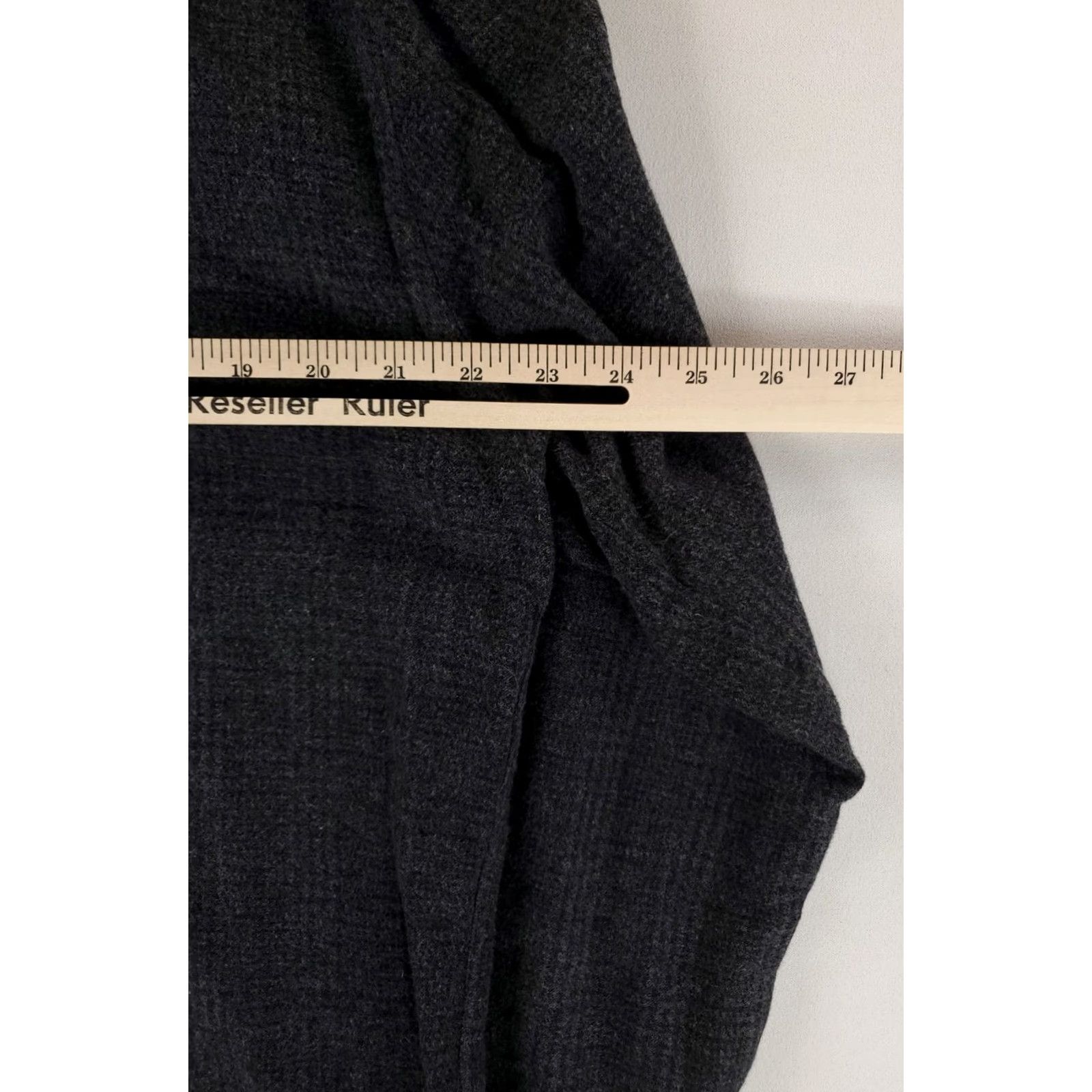 Billy Reid Billy Reid Shirt Flannel Dark Gray Long Sleeve Made Italy Mens L Size US L / EU 52-54 / 3 - 4 Thumbnail