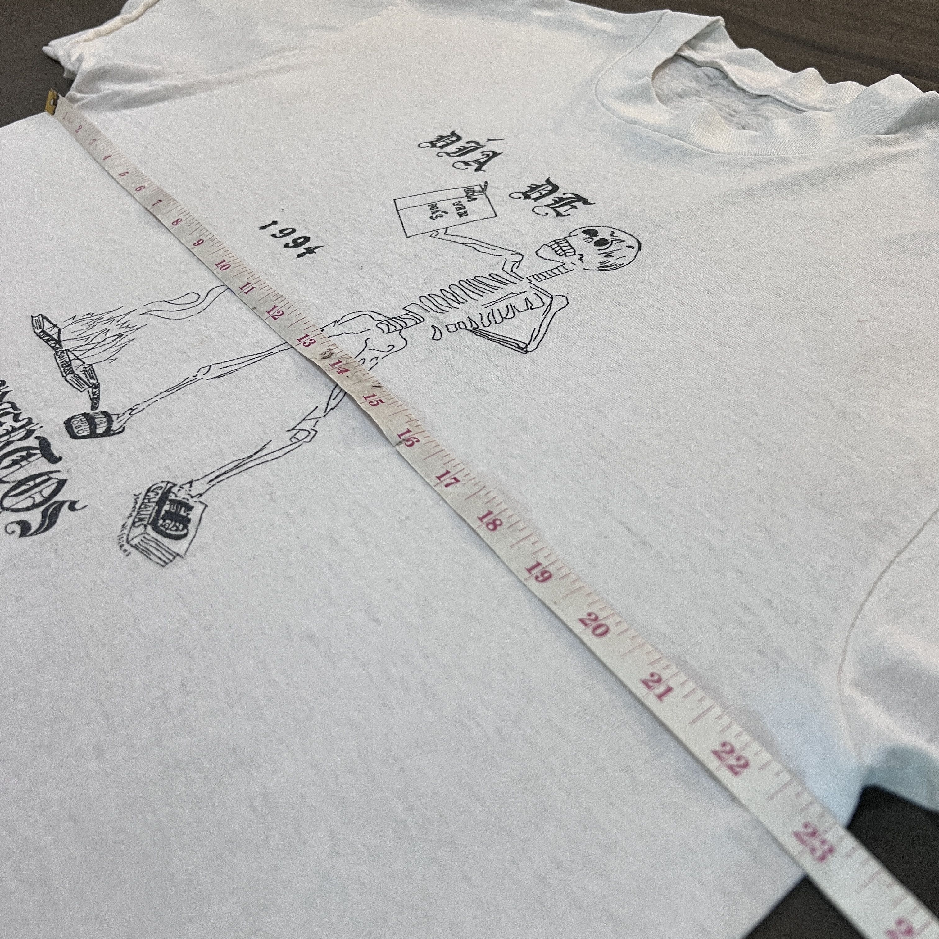 Grateful Dead × Seditionaries × Vintage Vintage 90s Dia De Los Muertos Day of the Dead Tee XL Faded Size US XL / EU 56 / 4 - 12 Thumbnail