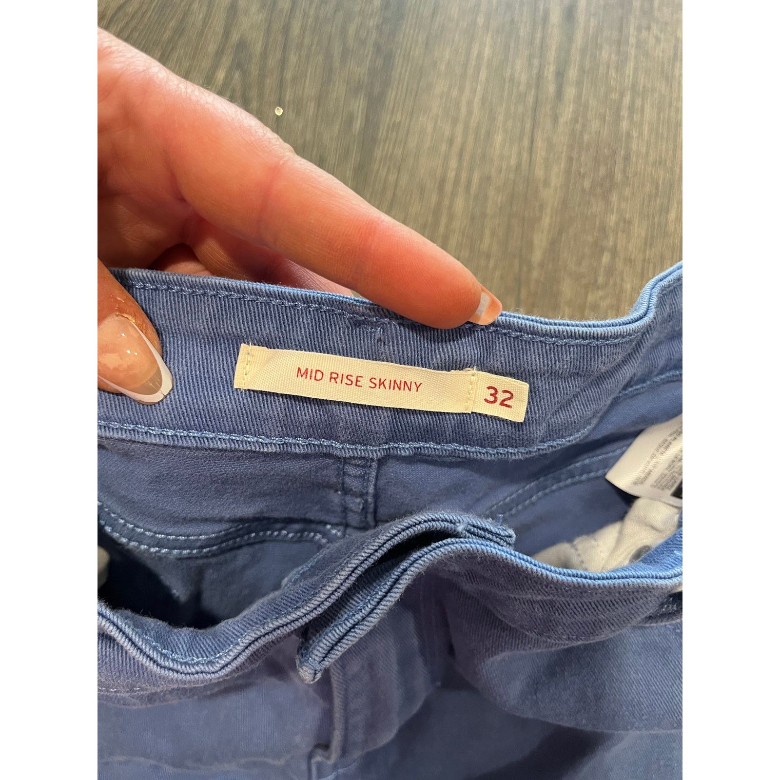 Levi's Levi Strauss Signature Mid Rise Skinny Jeans Blue Size 32 Size 32" / US 10 / IT 46 - 7 Thumbnail