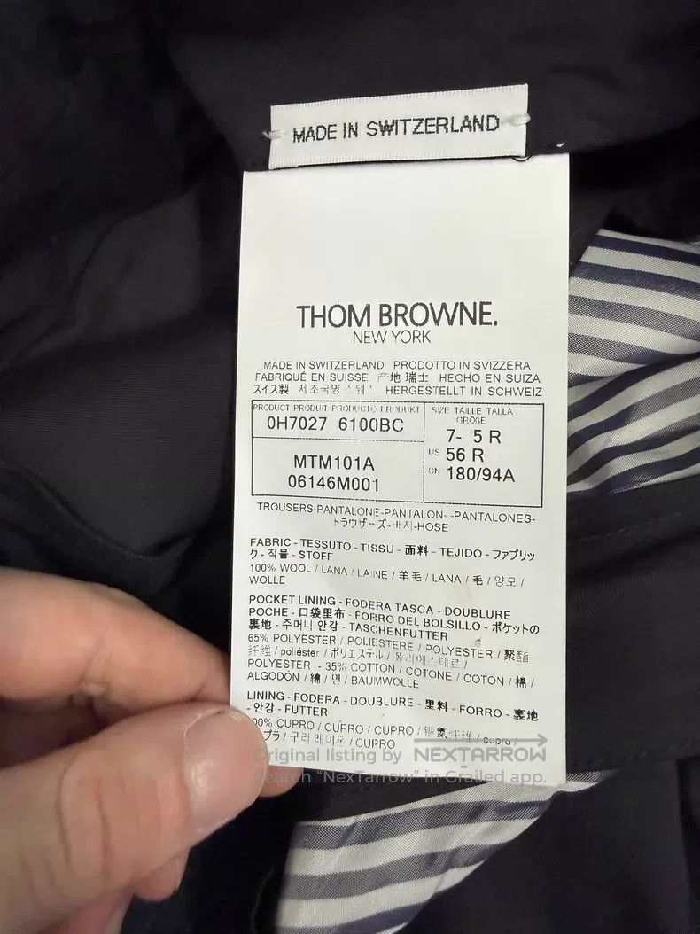 Thom Browne Thom Browne Black Jacket Size 38L - 6 Thumbnail
