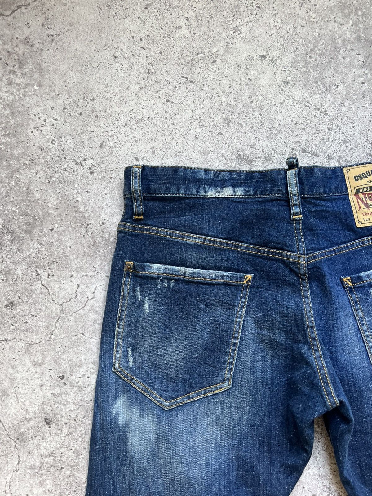 Dsquared2 Dsquared2 Men's Distressed Denim Sexy Twist Jeans Casual Size US 32 / EU 48 - 12 Thumbnail