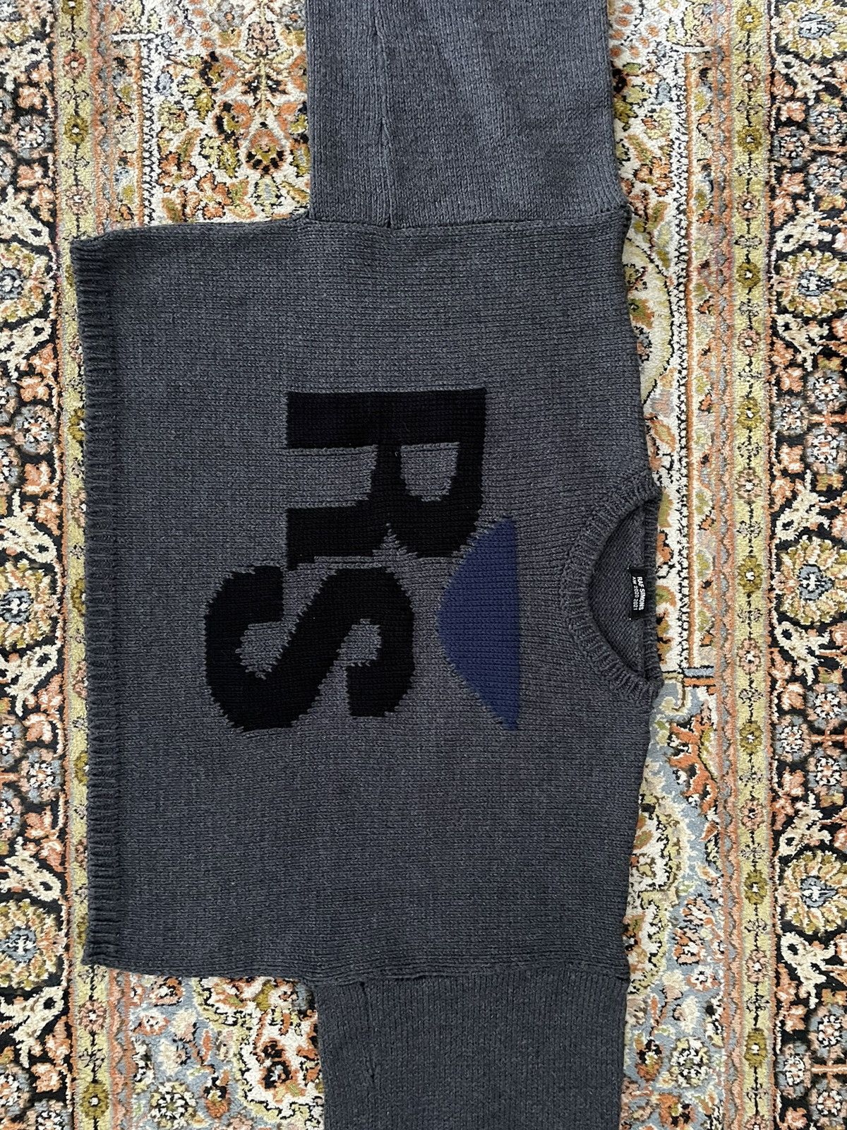 Raf Simons Raf Simons Intarsia-knit Size US S / EU 44-46 / 1 - 3 Thumbnail