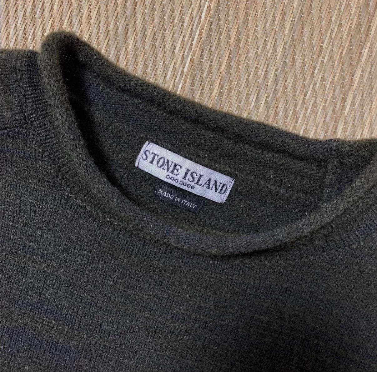 Stone Island Stone Island 03aw natural roll variegated knit sweater XL Size US XL / EU 56 / 4 - 2 Thumbnail
