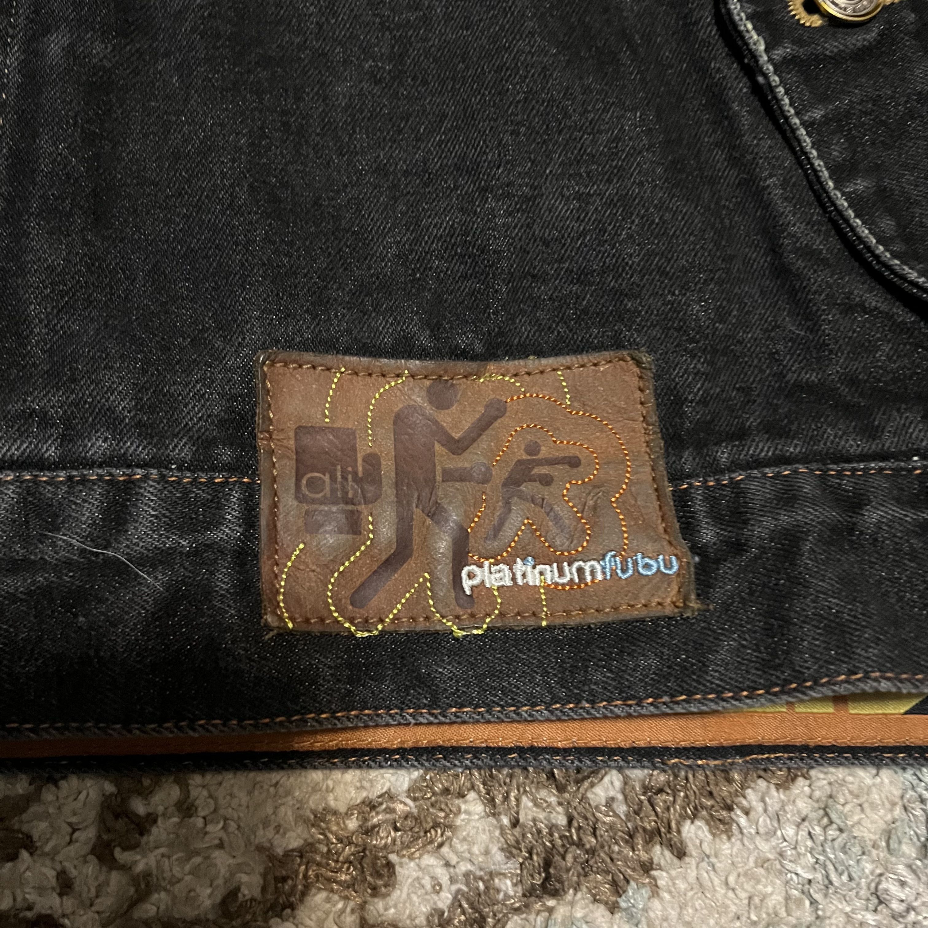Fubu × Vintage Vintage Platinum FUBU Muhammad Ali Black Denim Jacket 3XL Size US XXL / EU 58 / 5 - 6 Thumbnail