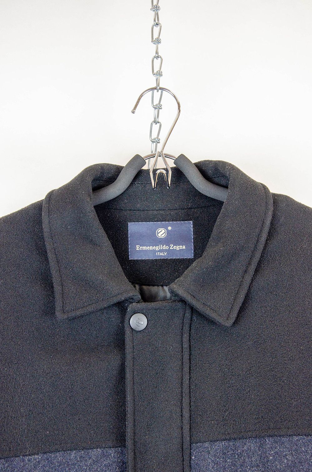 Ermenegildo Zegna Zegna Two-Tone Wool Jacket – 52 IT (Italy) Size US L / EU 52-54 / 3 - 4 Thumbnail
