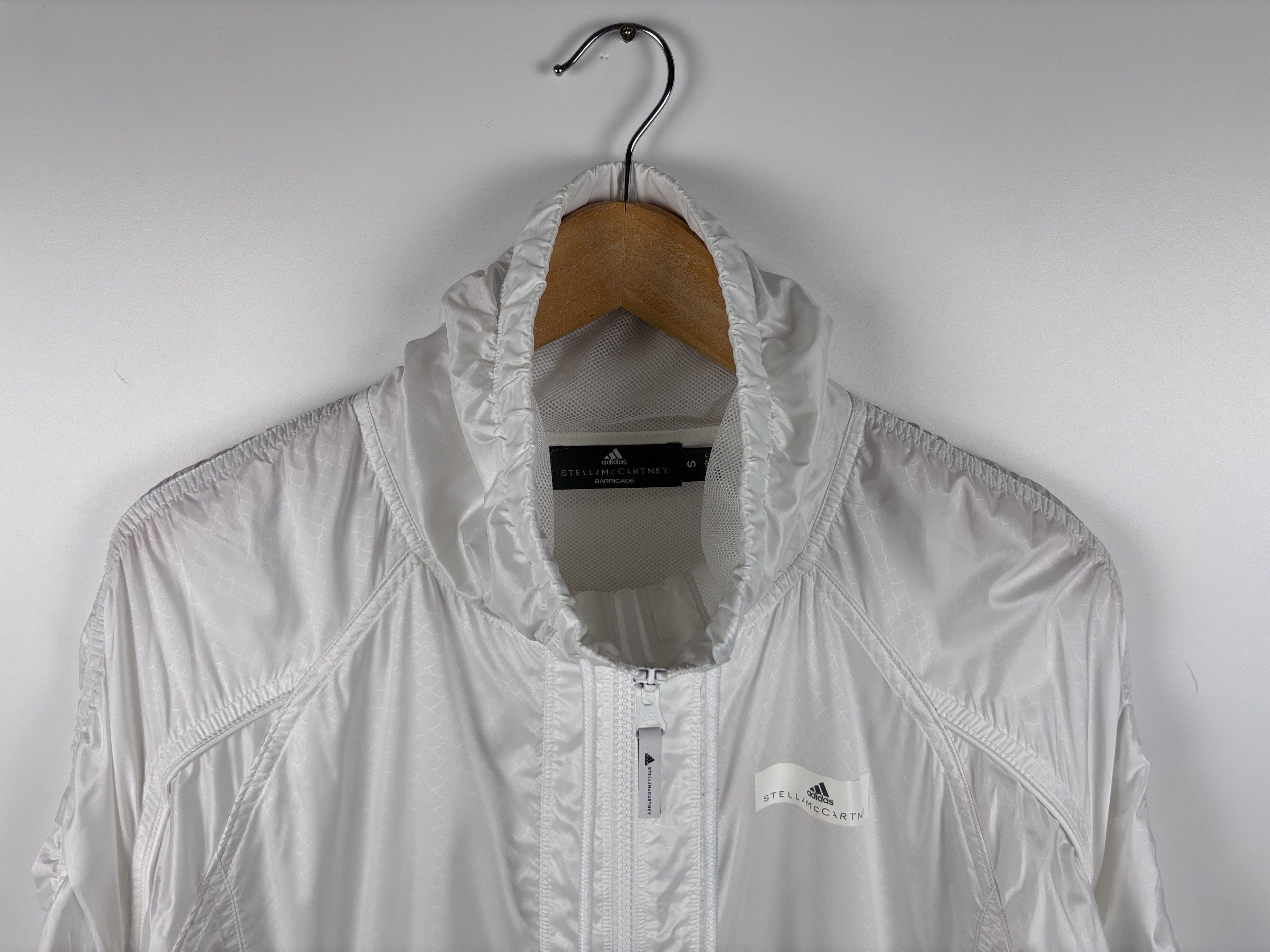 Adidas × Stella McCartney Womens Adidas Stella McCartney Barricade Jacket White Size S Size S / US 4 / IT 40 - 2 Thumbnail