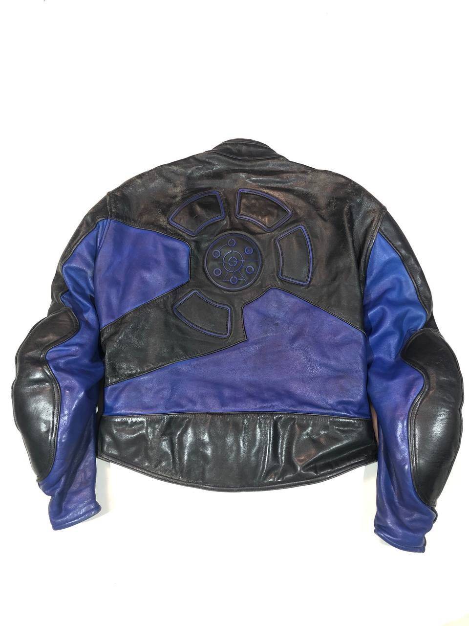 Other FLM Avangarde Racing Moto Leather Jacket Vintage Size US XL / EU 56 / 4 - 5 Thumbnail