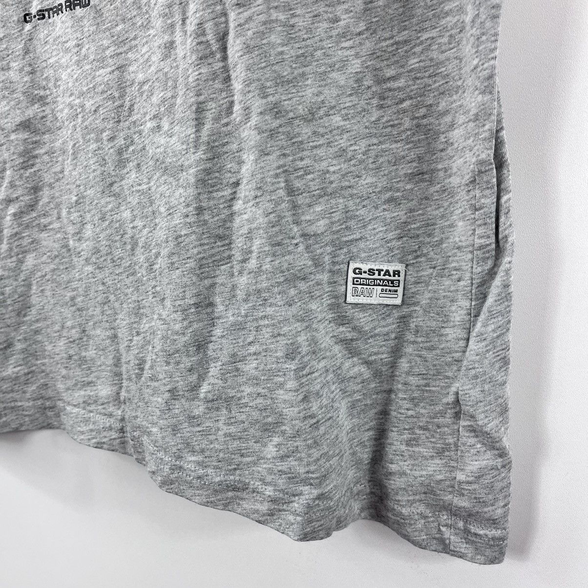 G-Star G-Star Raw T-Shirt Big Logo Grey Size M Size US M / EU 48-50 / 2 - 7 Thumbnail