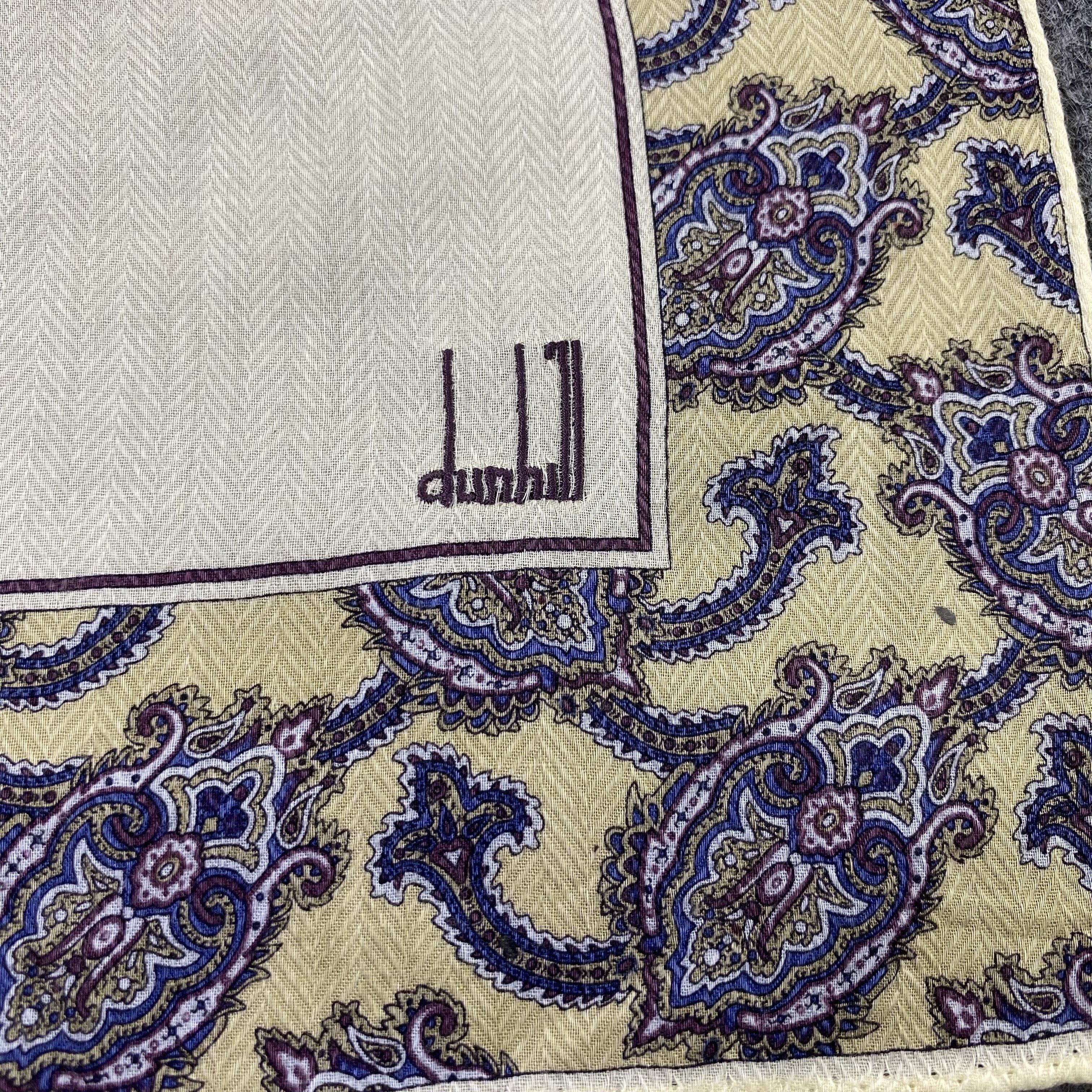 Alfred Dunhill Dunhill Handkerchief / Bandana / Neckerchief-B2185 Size ONE SIZE - 7 Thumbnail