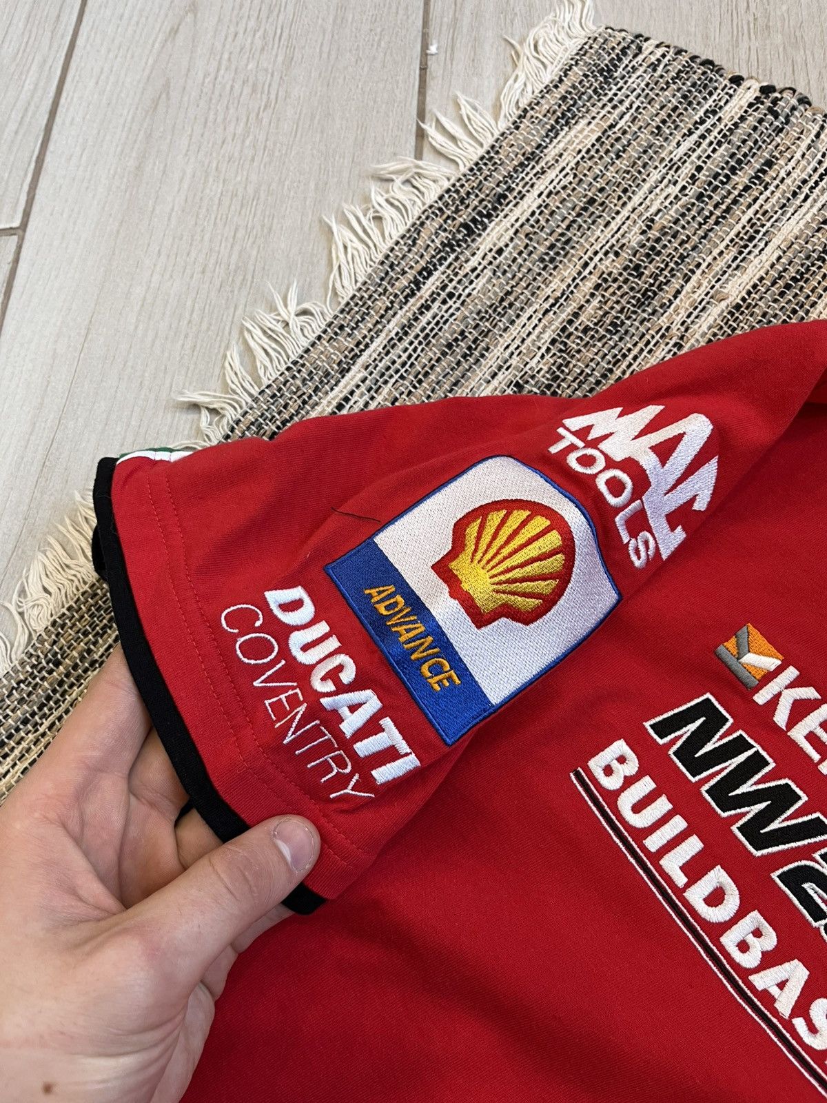 Ducati × Vintage Vintage Ducati Racing Polo Tshirt 1098 Glinth Enterprises Size US XL / EU 56 / 4 - 11 Thumbnail