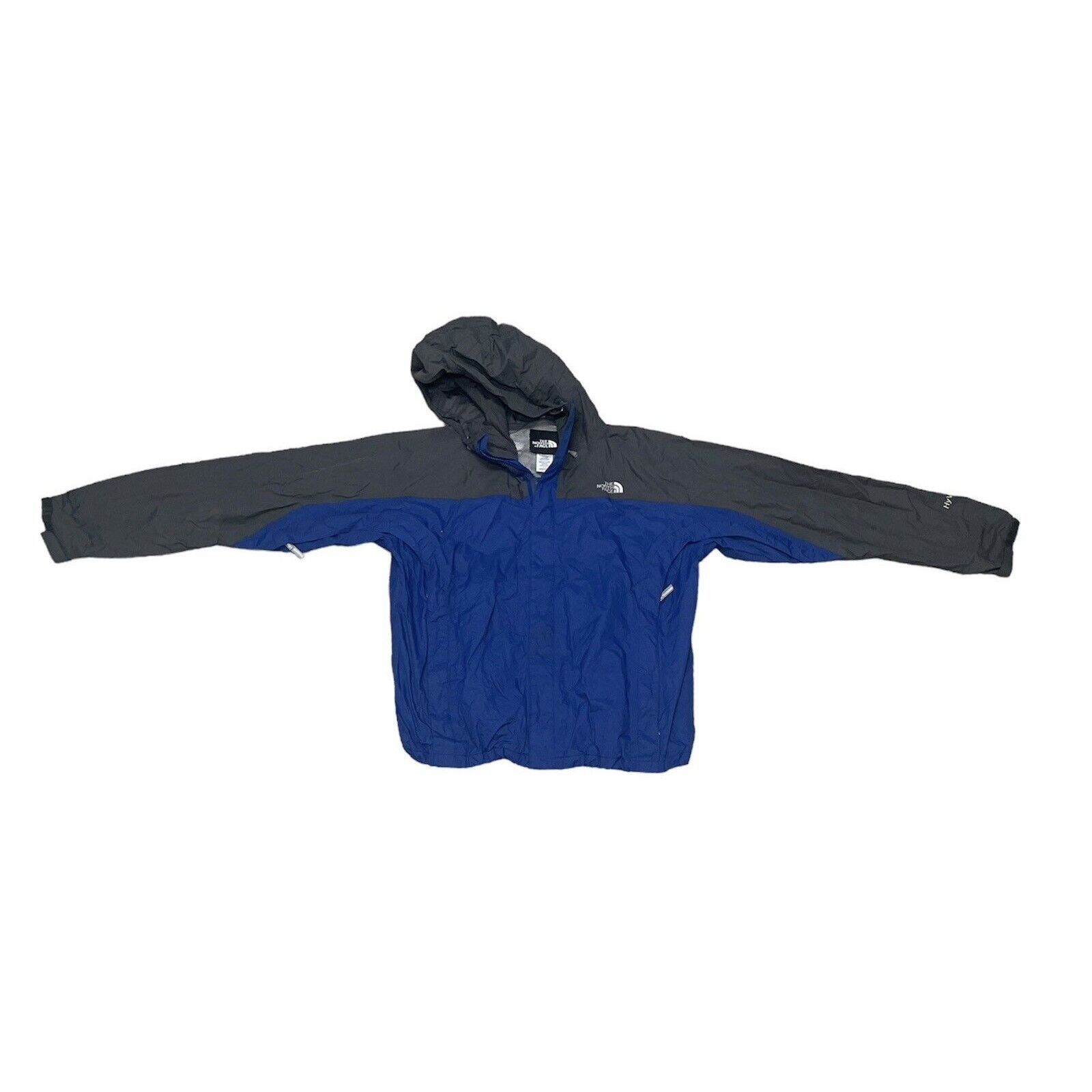 The North Face VINTAGE The North Face jacket XL Blue Black Hyvent Shell Size US XL / EU 56 / 4 - 1 Thumbnail