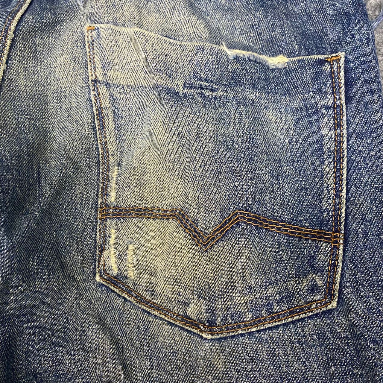 Hugo Boss 💥Best Offer💥Vintage Hugo Boss Orange Distressed Denim Size US 34 / EU 50 - 17 Thumbnail