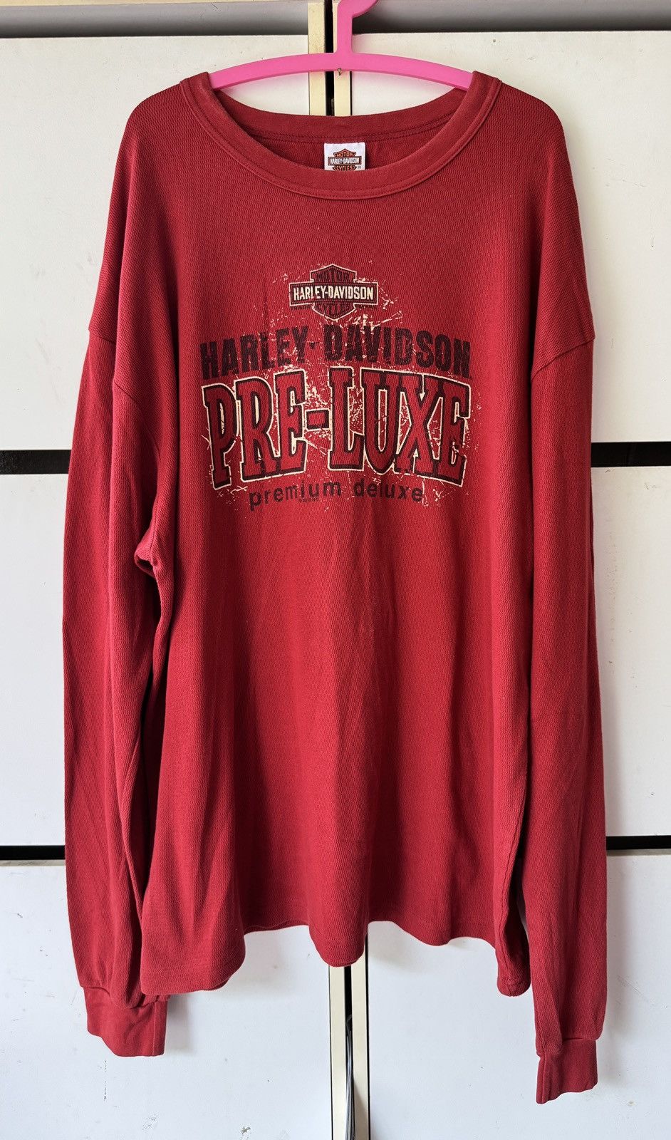 Harley Davidson HARLEY DAVIDSON PRE-LUXE LONDON LS T SHIRT Size US XXL / EU 58 / 5 - 2 Thumbnail