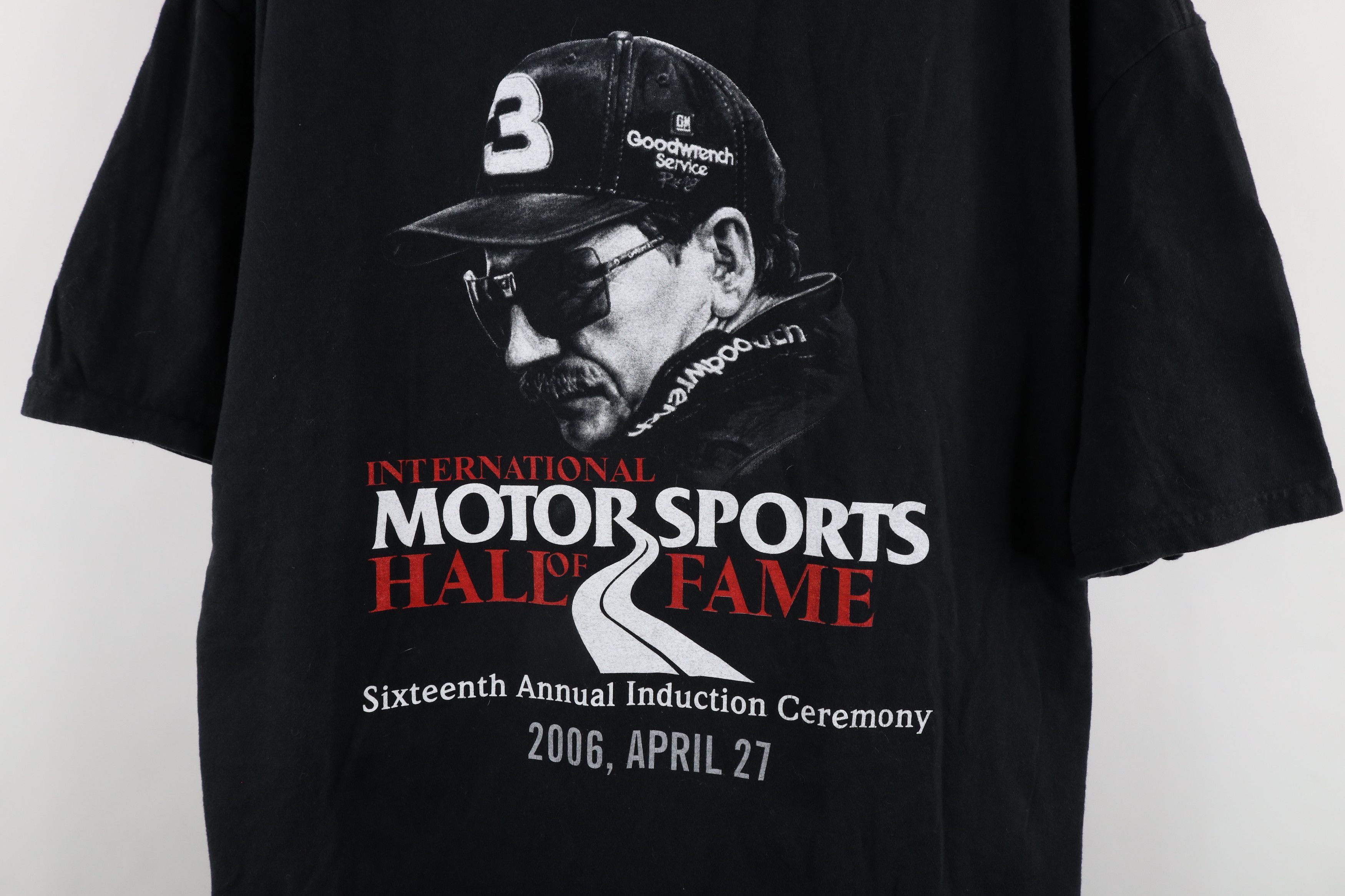 Vintage Vintage Y2K Motorsports Hall of Fame Dale Earnhardt T-Shirt Size US XXL / EU 58 / 5 - 4 Thumbnail