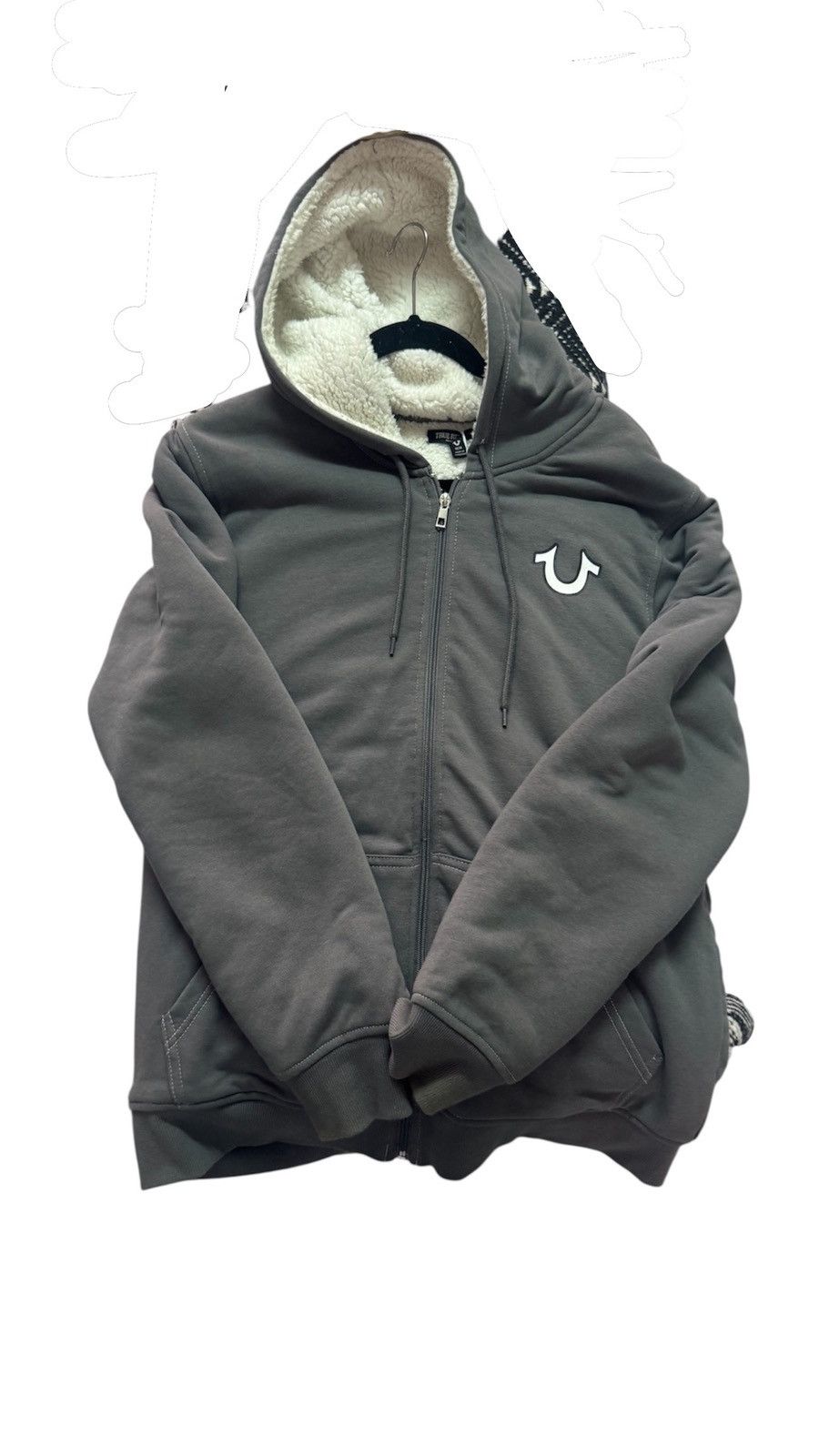 True Religion true religion budda sherpa gray hoodie Size US M / EU 48-50 / 2 - 1 Thumbnail