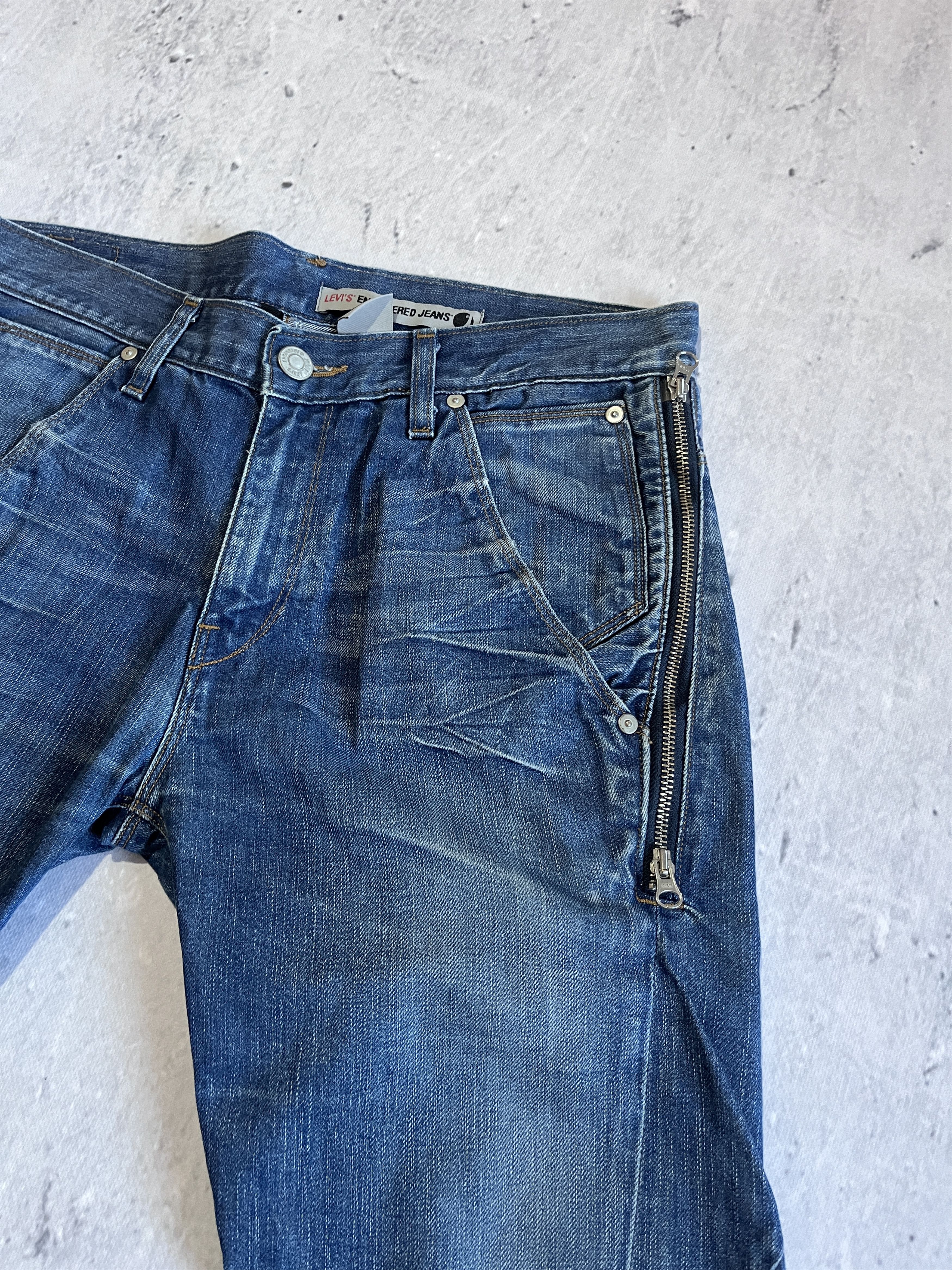 Levi's LEVI'S ENGINEERED JEANS 2008 TWISTED LEG VINTAGE Y2K DENIM Size US 31 - 9 Thumbnail