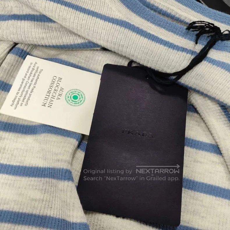 Prada Prada Striped woollen sweater Size XXS / US 00 / IT 34 - 4 Thumbnail