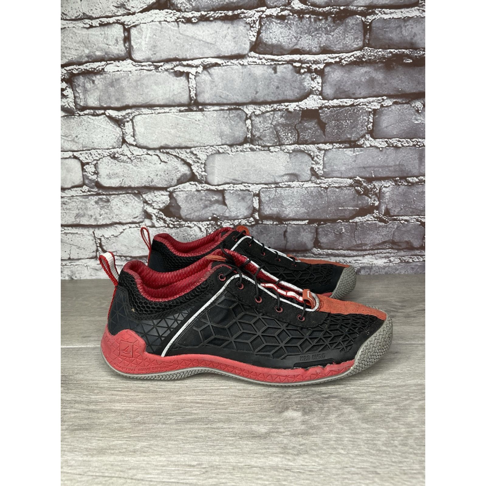 Sperry Sperry Top-Sider Searacer Plus GripX3 Black Red Synthetic Sh Size US 8 / IT 38 - 1 Thumbnail