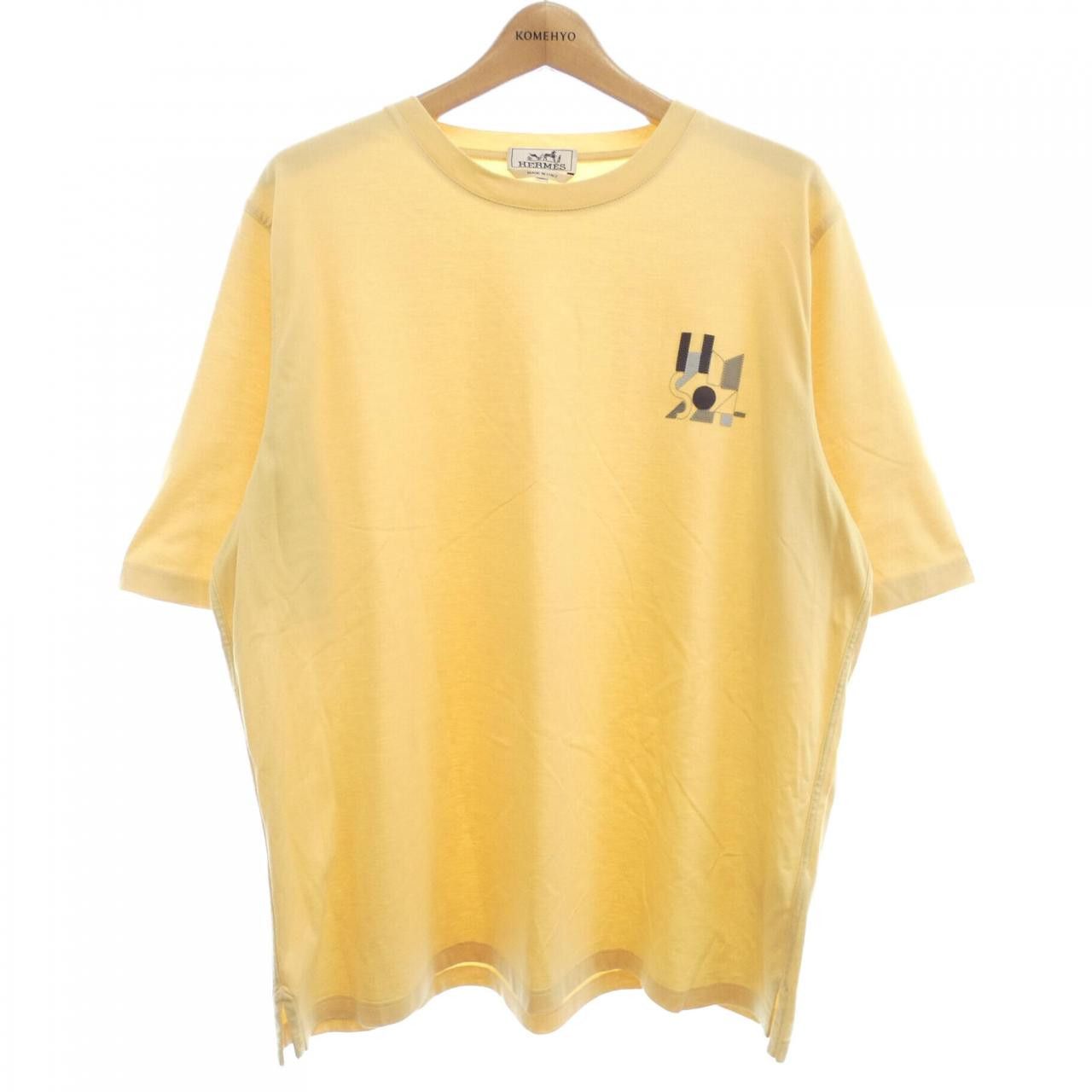 Hermes Hermes Hermes T-shirt Cotton T-shirt XL Cotton T-Shirts DUTY FREE for USA Size ONE SIZE - 1 Thumbnail