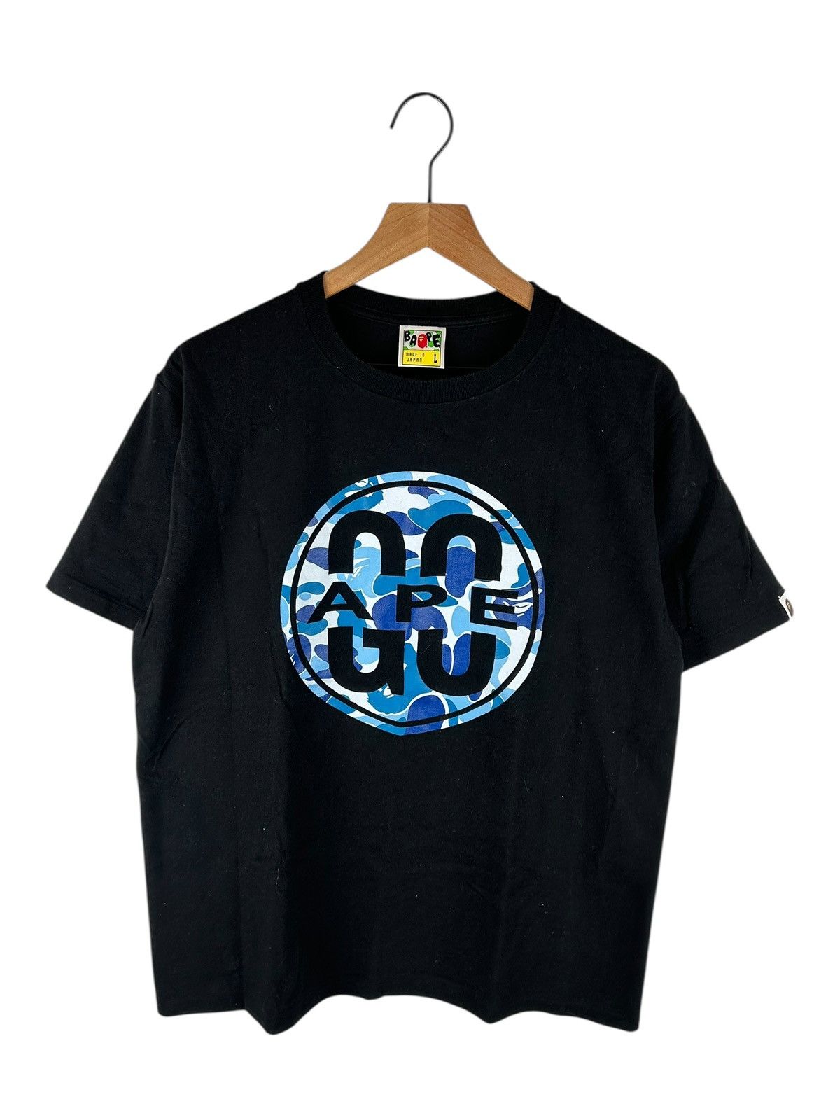 Bape Bape Go Ape ABC Camo Print T-Shirt Size US L / EU 52-54 / 3 - 1 Thumbnail